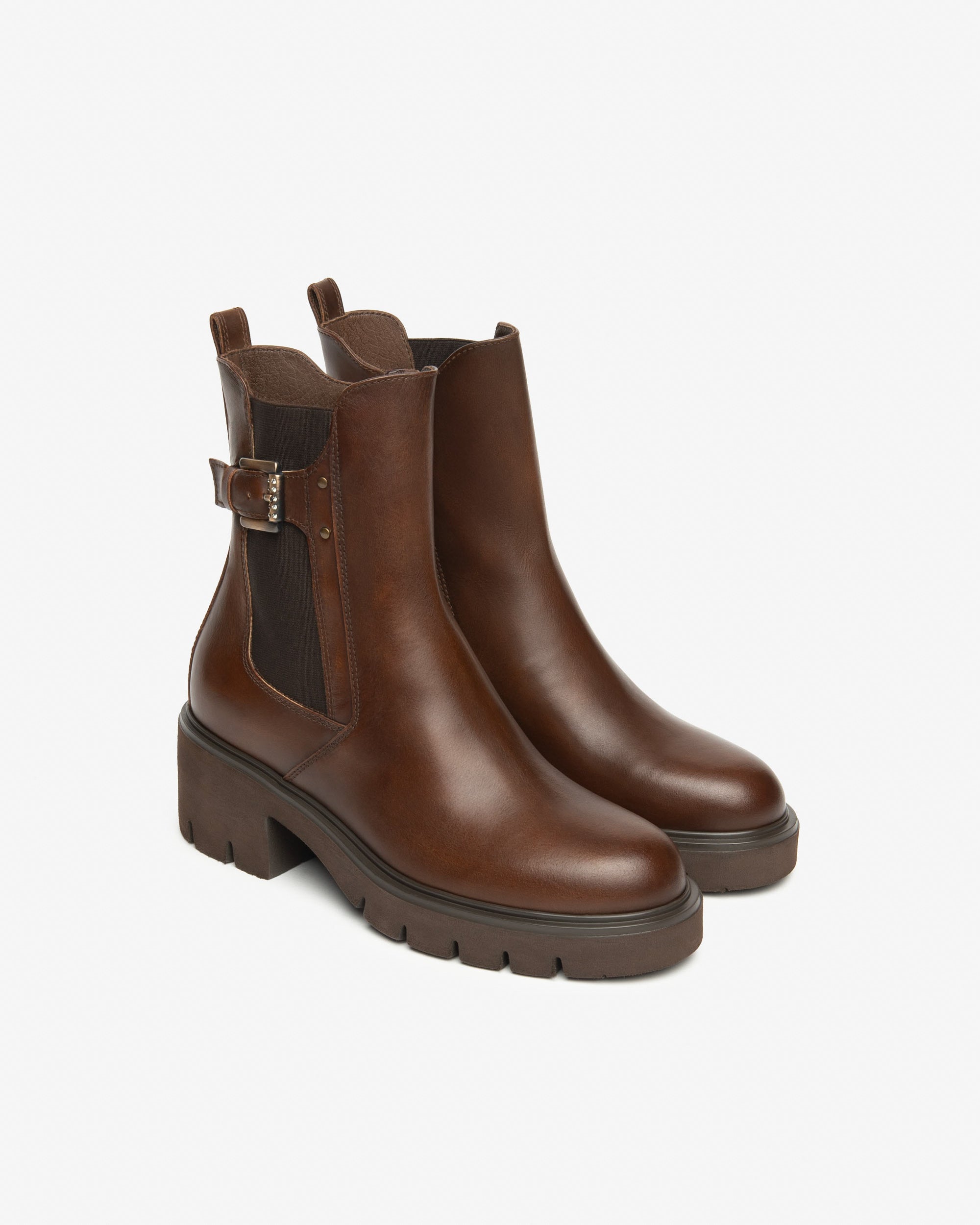 Nero Giardini Chelsea Boots bottines cuir femme hiver