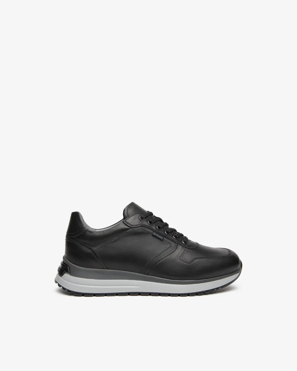 Nero Giardini Sneakers Basket Cuir Homme Automne Hiver