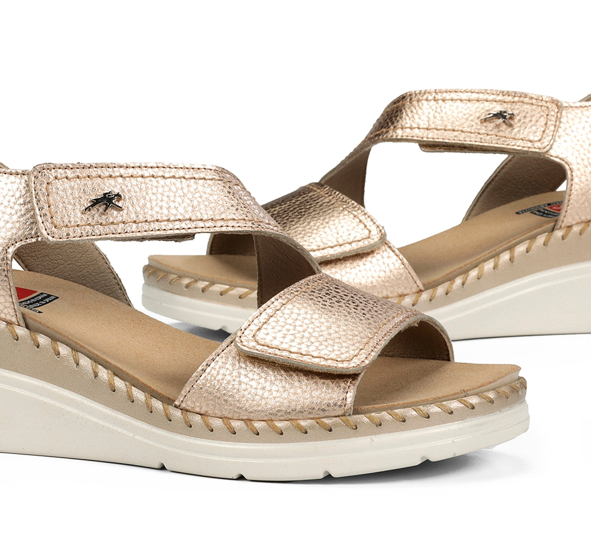 Fluchos Leza F2137 sandales doré femme légères