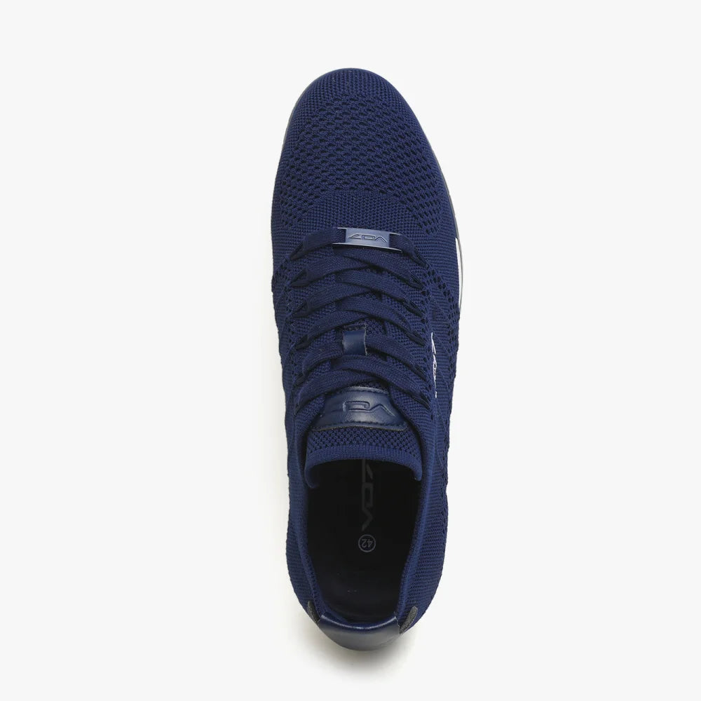VO7 Yacht Knit Navy sneakers homme marine knit