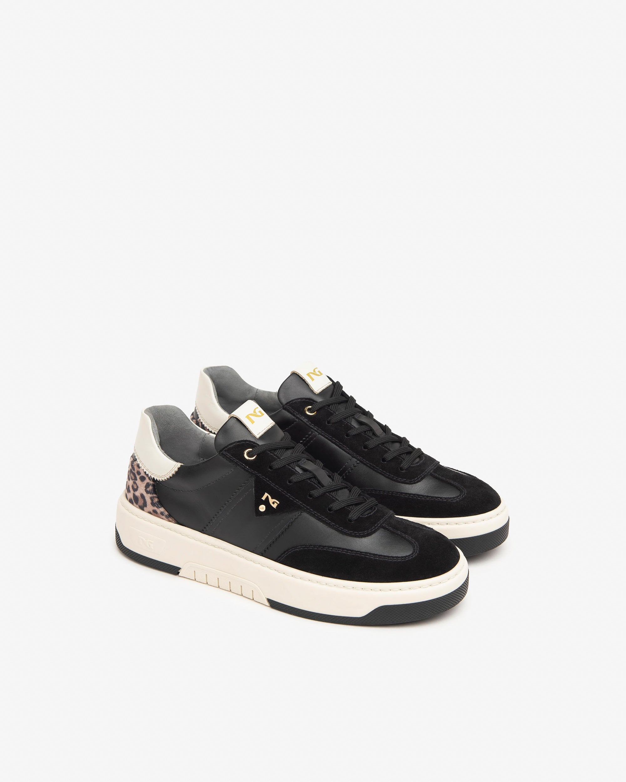 Nero Giardini Sneakers baskets femme daim cuir tissu
