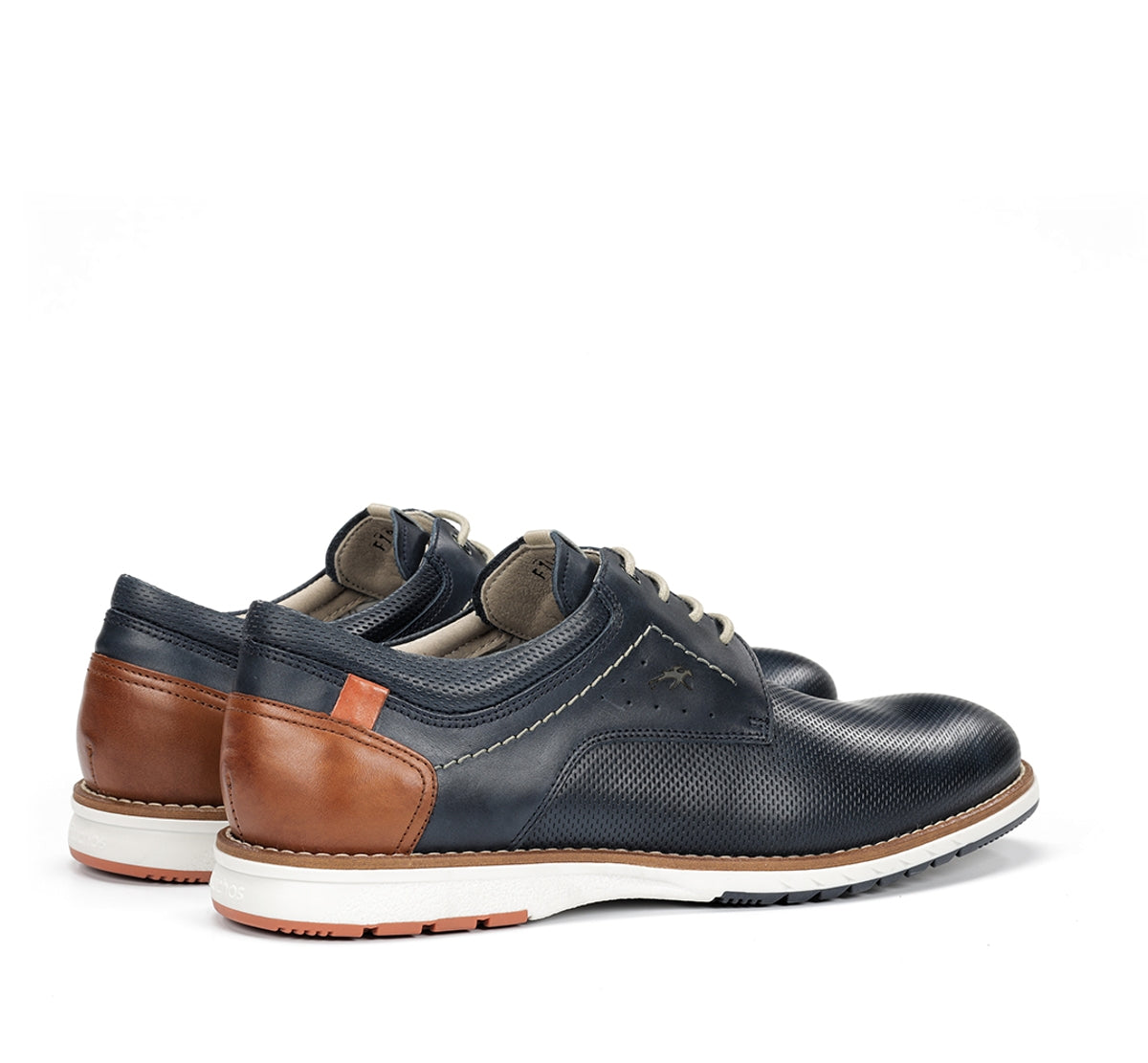 Fluchos Taylor F1982 chaussure bleu homme cuir souple