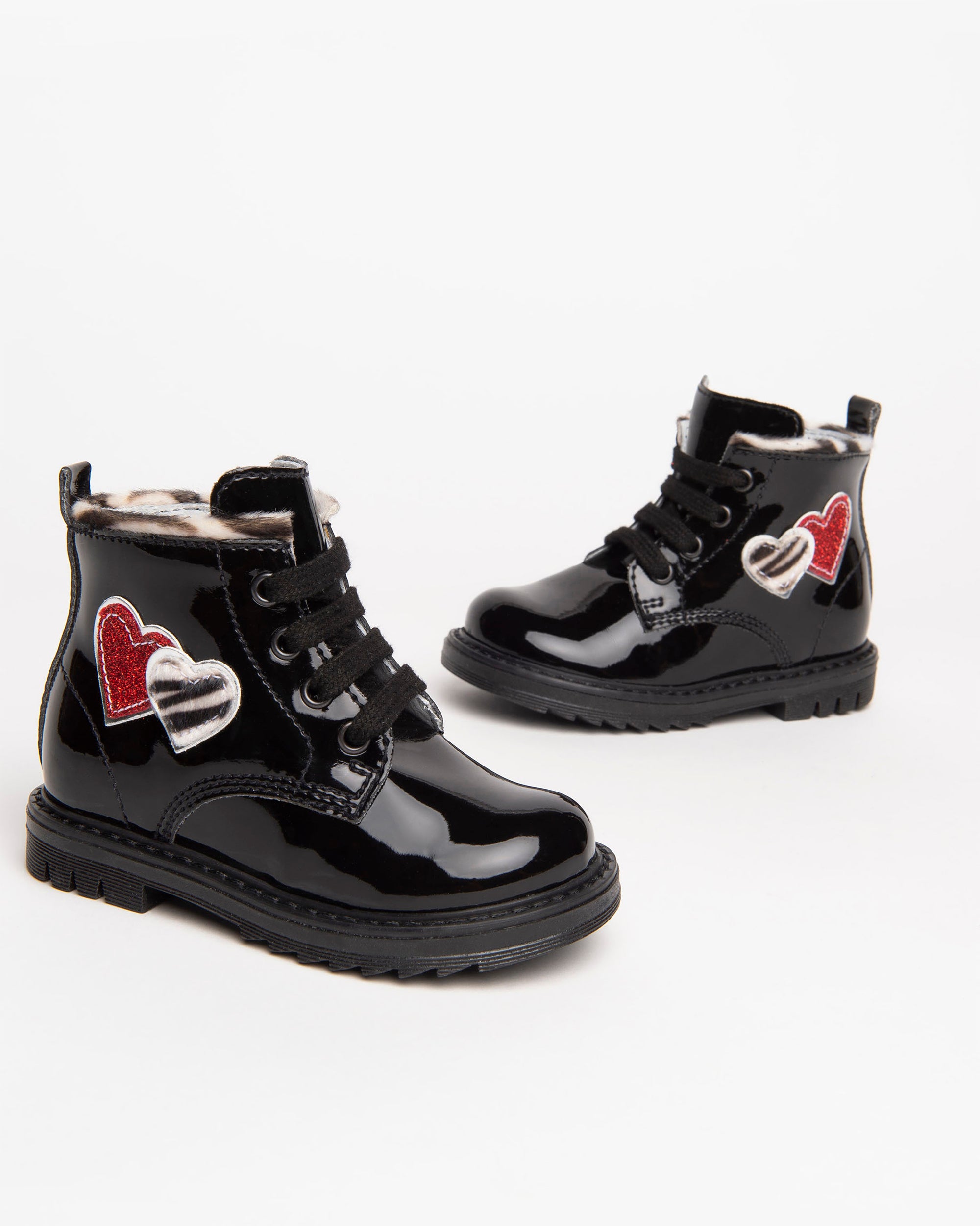 Nero Giardini Ankle Boots bottines fille cœurs zip