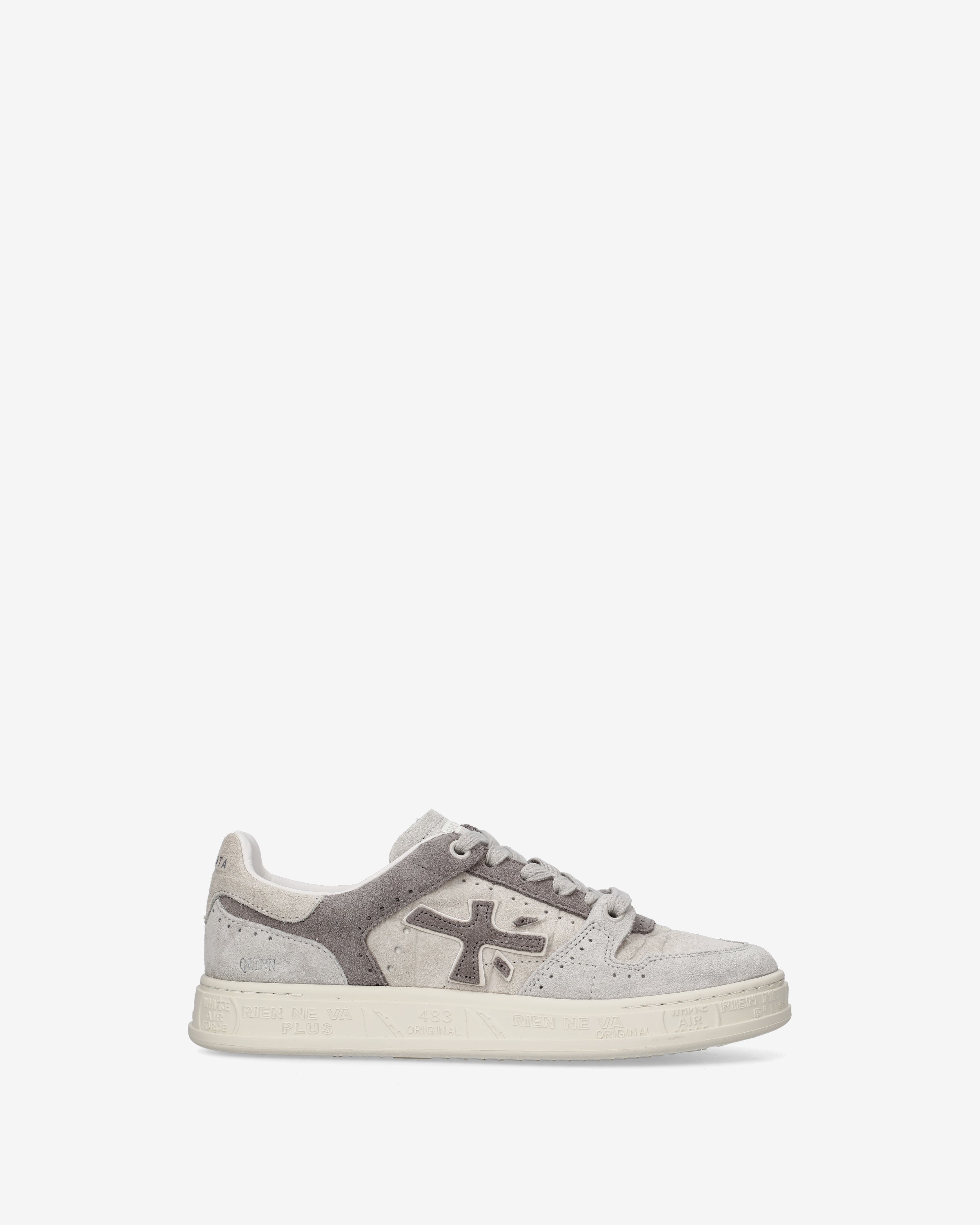 Premiata Quinnd 8646 sneakers femme crème gris cuir