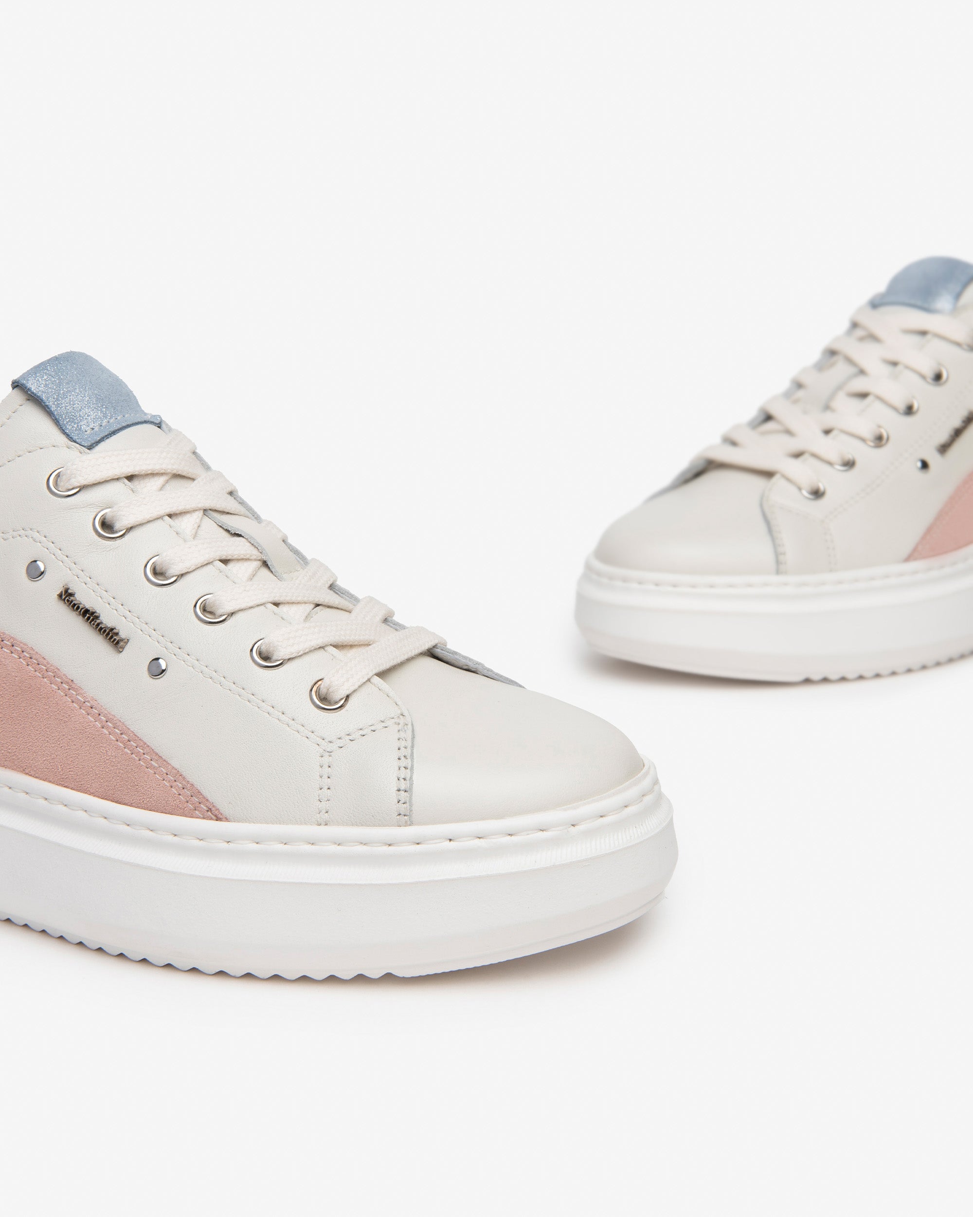 Nero Giardini Sneakers Baskets Femme Cuir Daim
