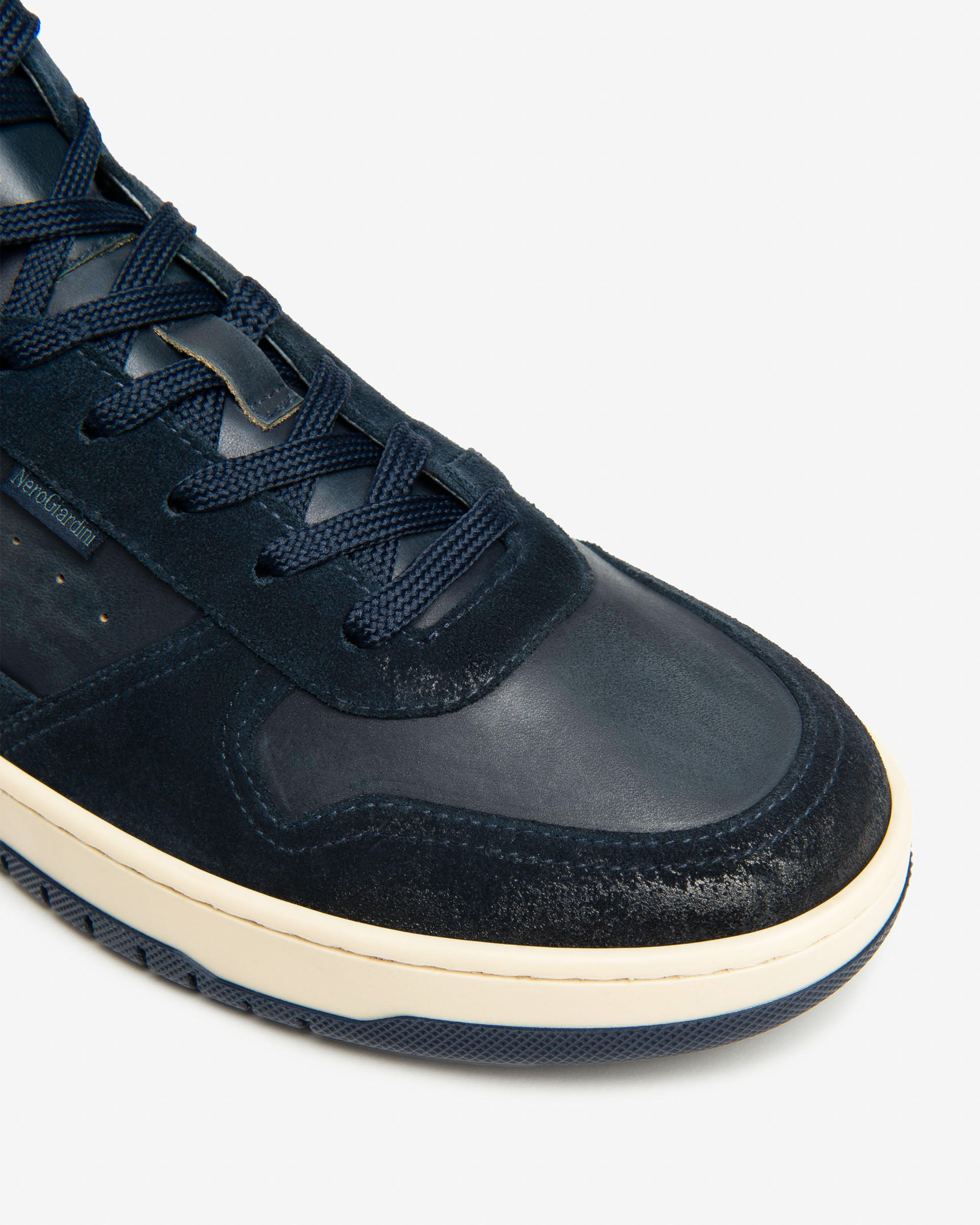Nero Giardini Sneakers baskets montantes homme cuir