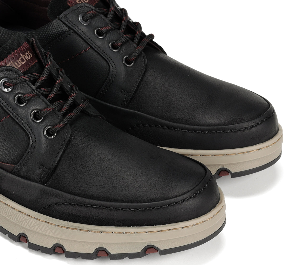 Fluchos Sigurd F1843 chaussures homme noir confort
