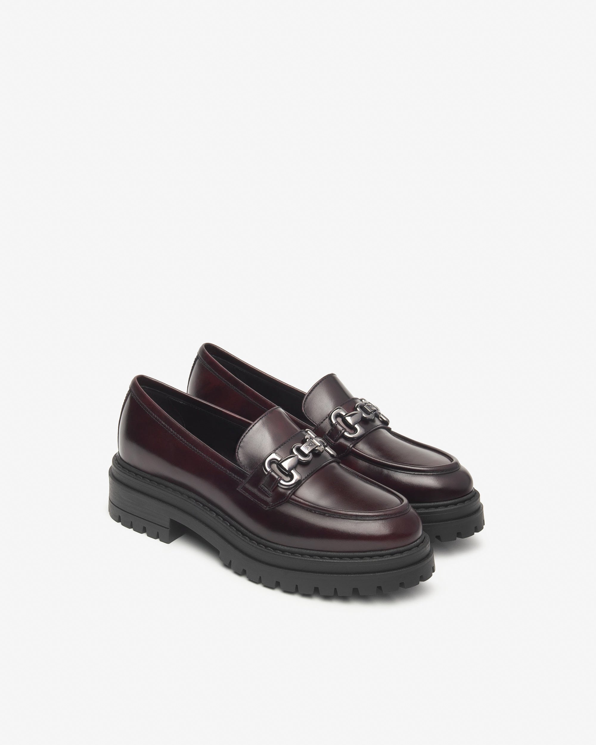 Nero Giardini Loafers mocassins femme cuir hiver