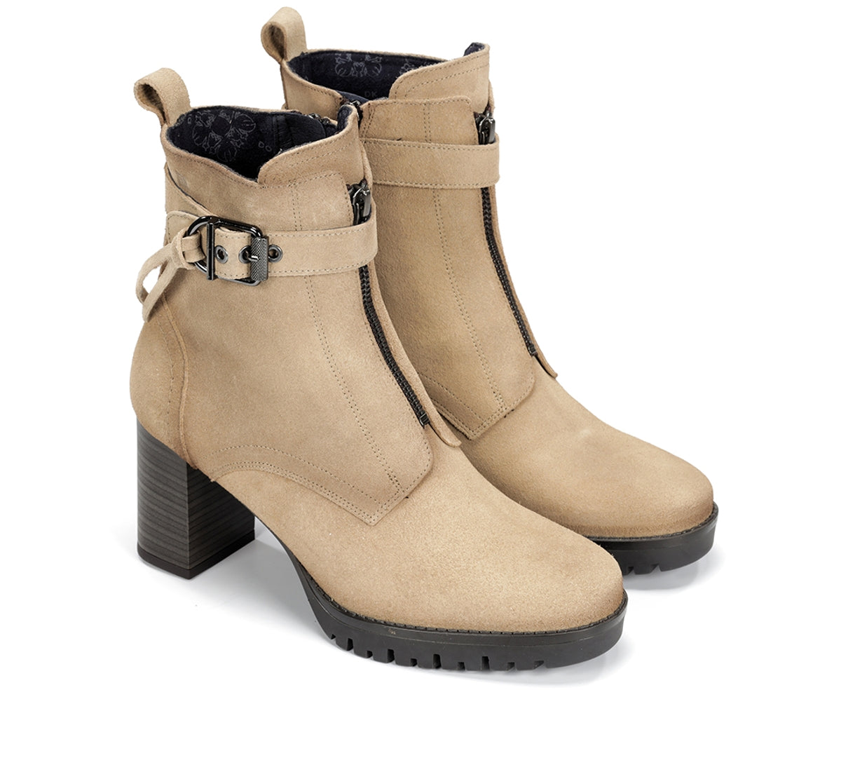 Fluchos Dorking Evie D9163 bottine marron à talon