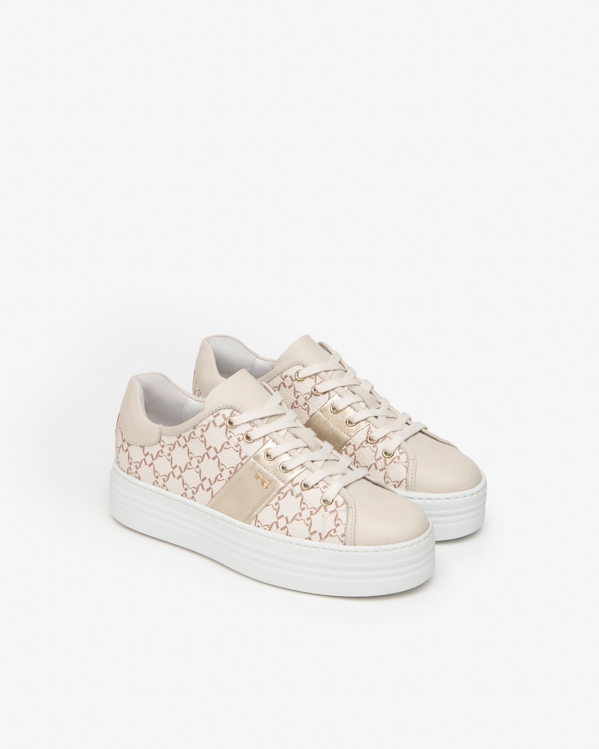 Nero Giardini Sneakers baskets femme cuir technique