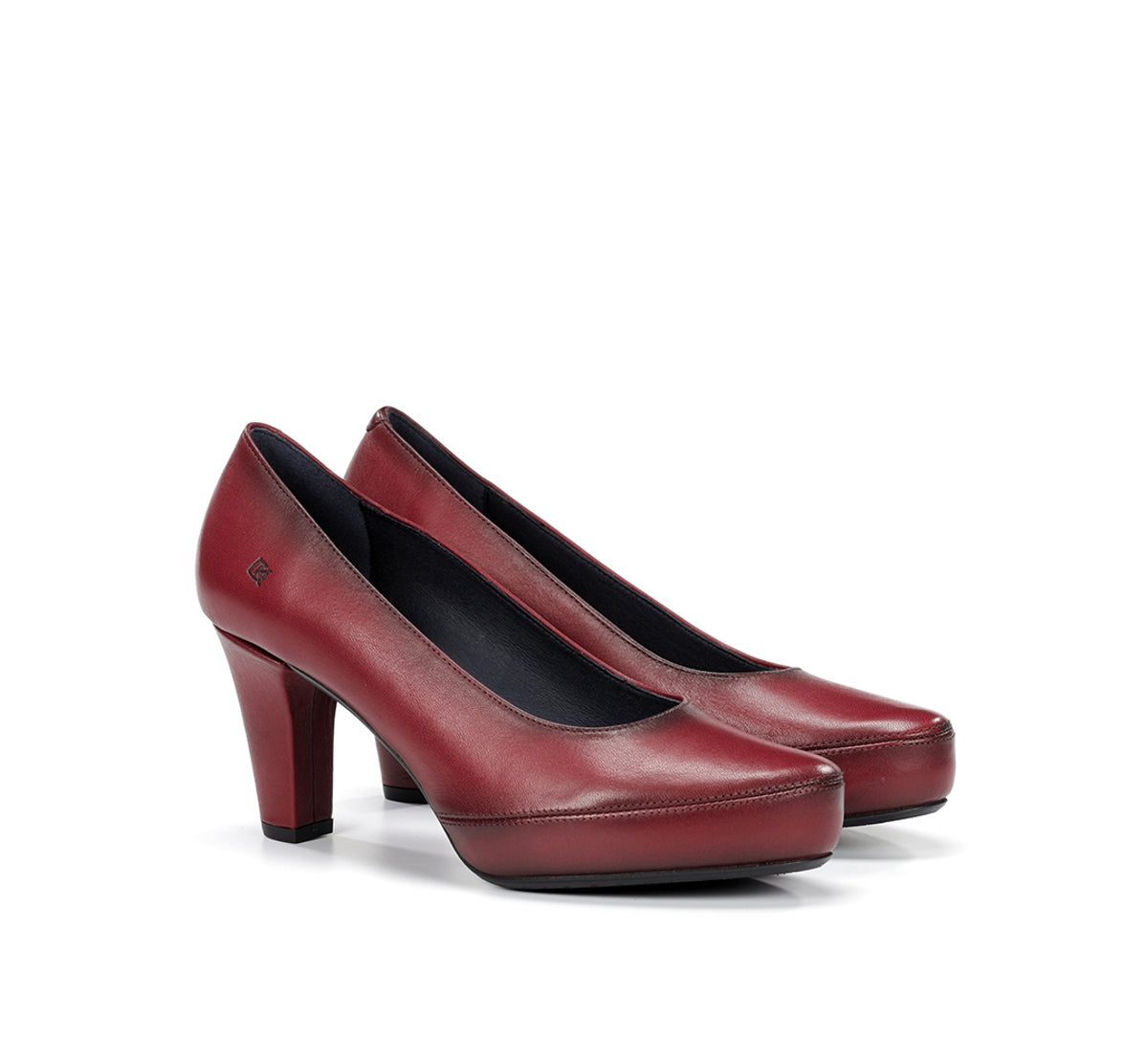 Dorking Blesa D5794 escarpins femme bordeaux cuir