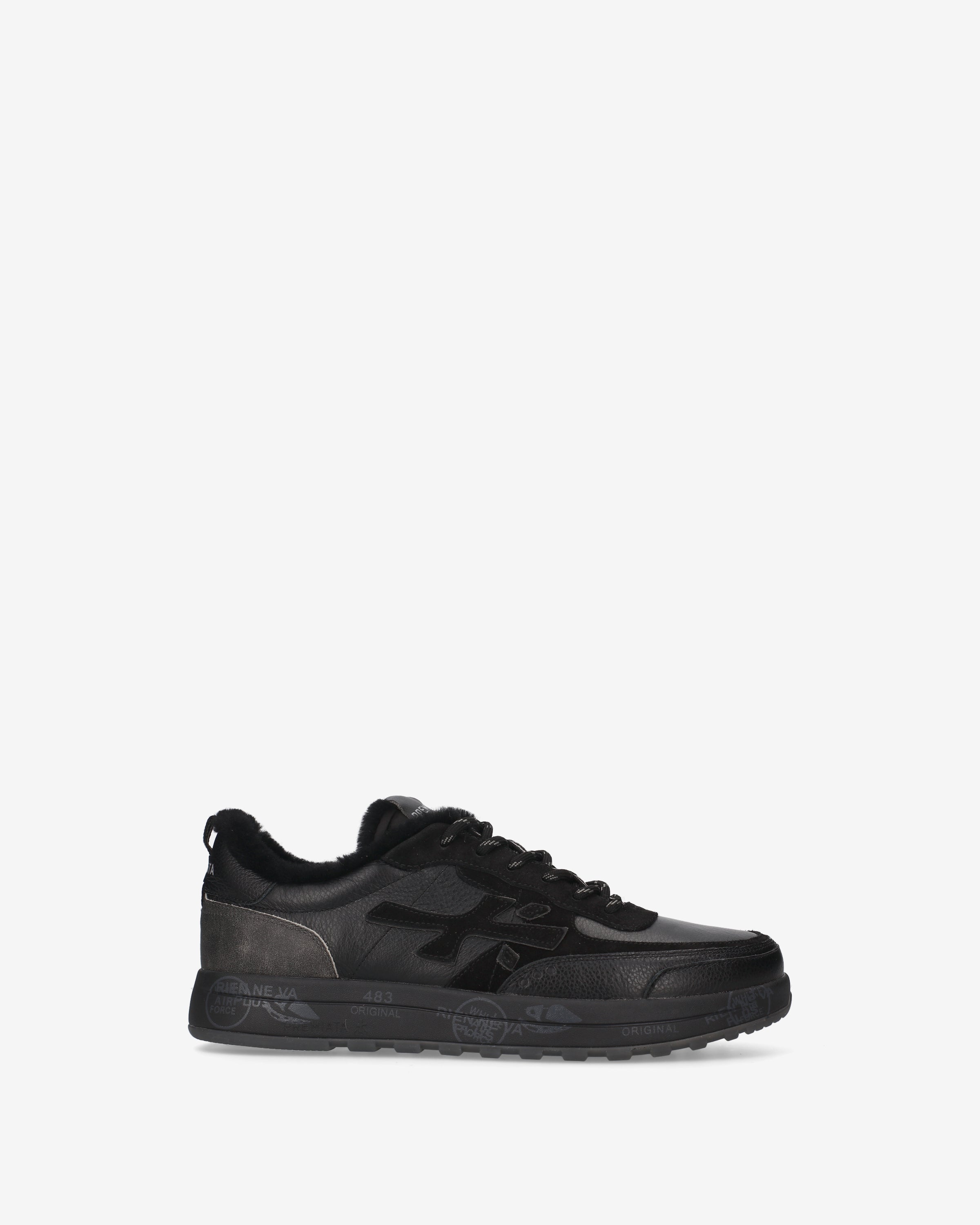 Premiata Nous 8465m sneakers cuir noir homme