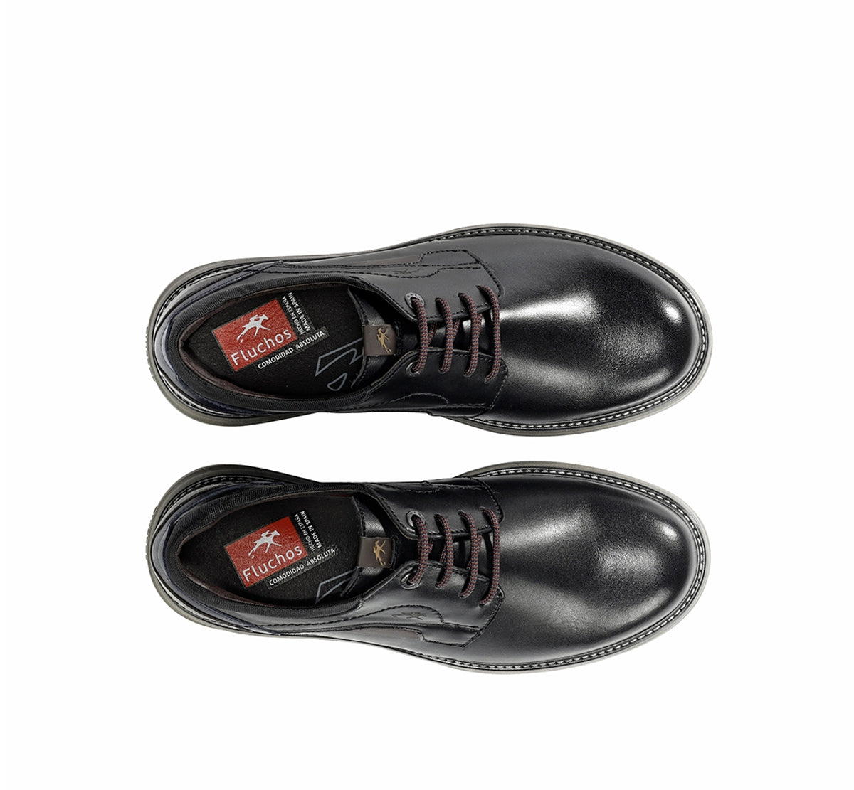 Fluchos Dalton F2507 chaussures noires à lacets