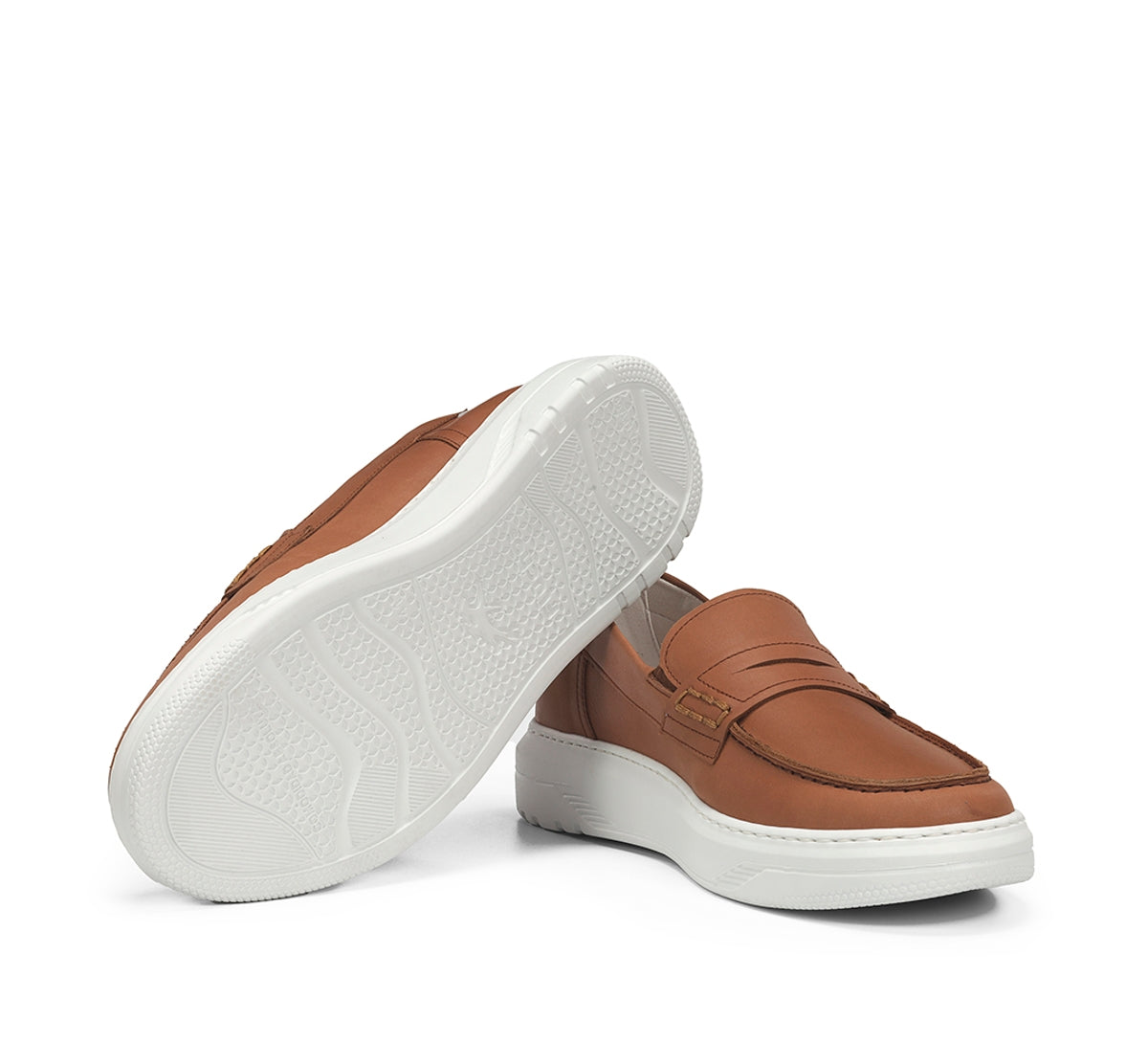 Fluchos Boston F2224 Mocassin Marron Homme Léger