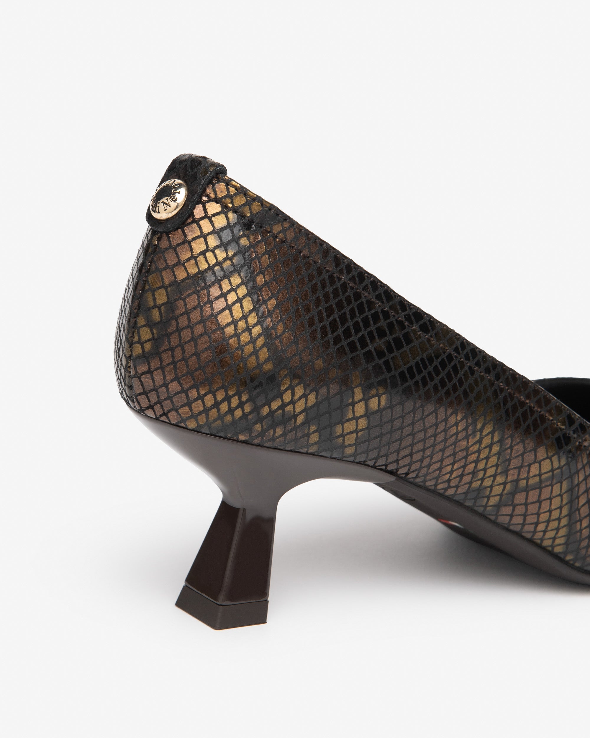 Nero Giardini Décolleté escarpins serpent talon 55 mm