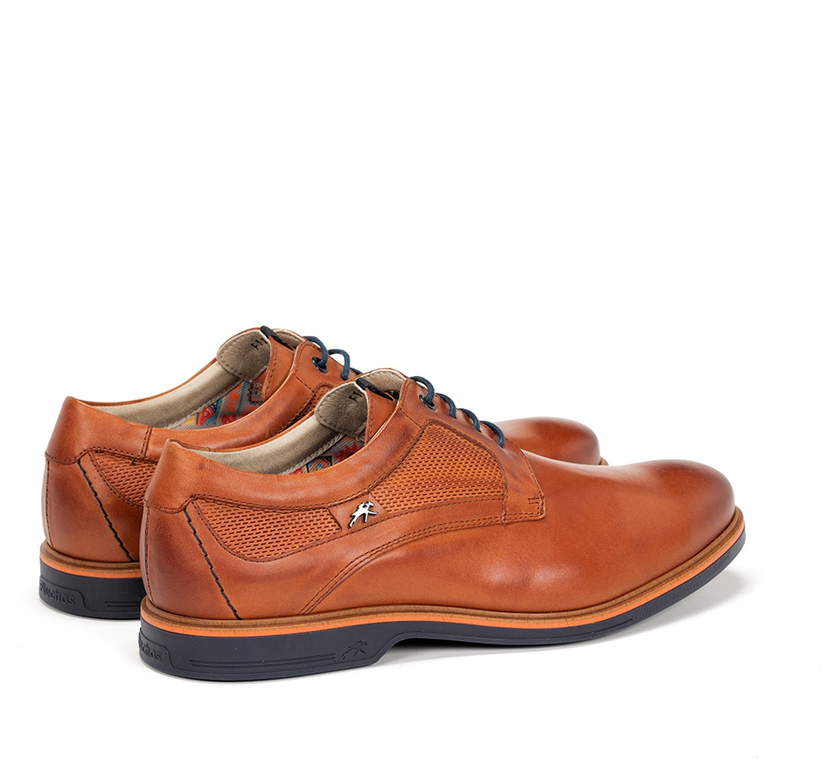 Fluchos Tristan F1744 chaussure marron homme large