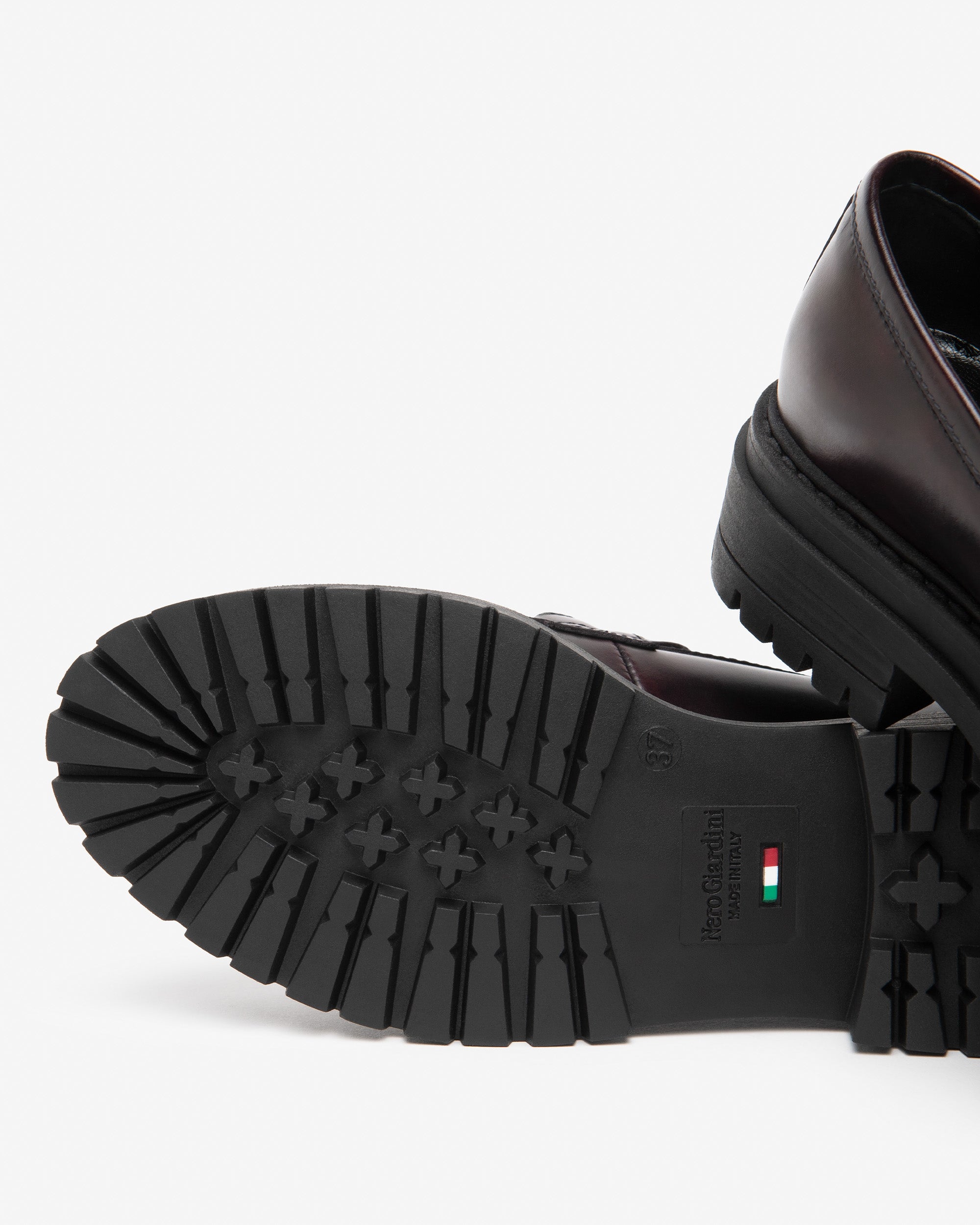 Nero Giardini Loafers mocassin cuir femme talon 40 mm