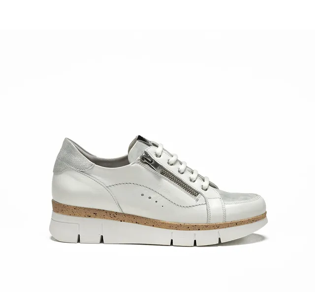 Dorking India D9301 basket femme blanc confort