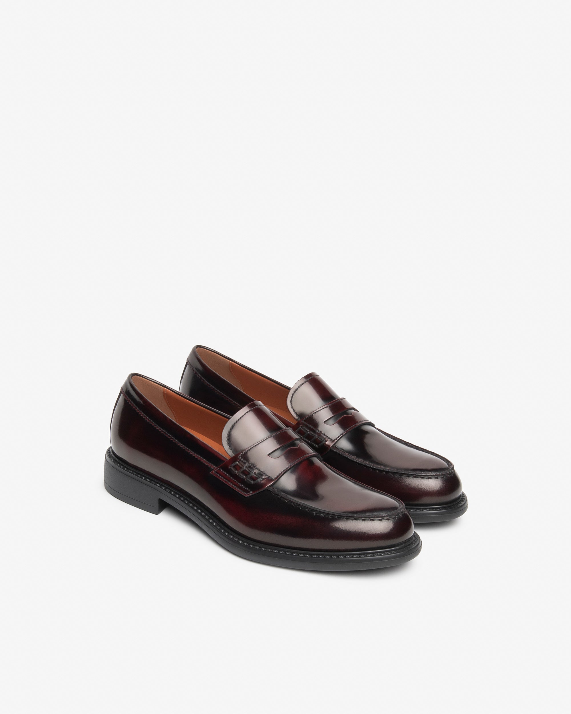 Nero Giardini Loafers mocassins cuir homme penny cousu main
