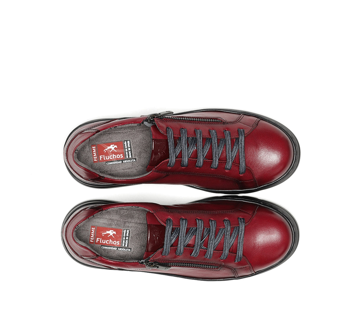 Fluchos Pompas F1666 baskets femme rouge légères