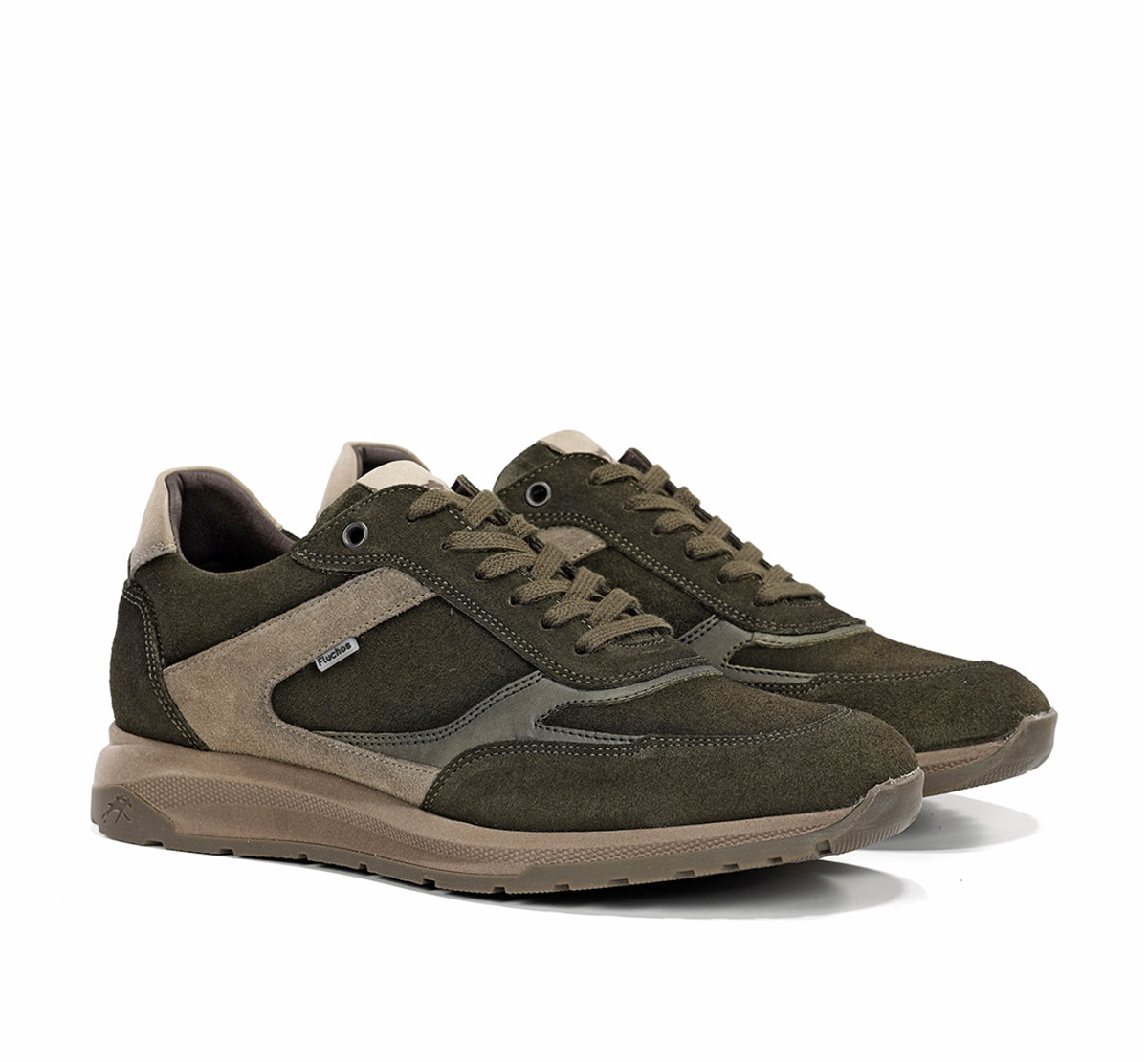 Fluchos Karter F2531 sneaker verte homme confort