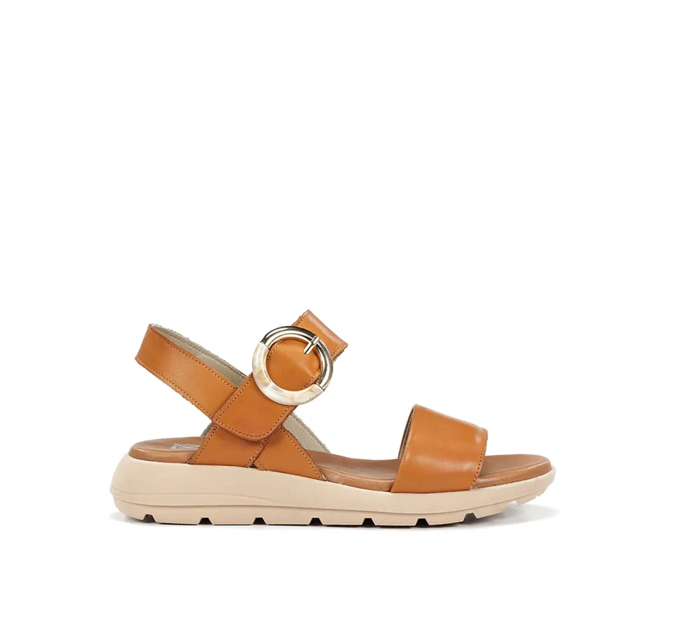Dorking by Fluchos Gandia D9468 sandale marron boucle