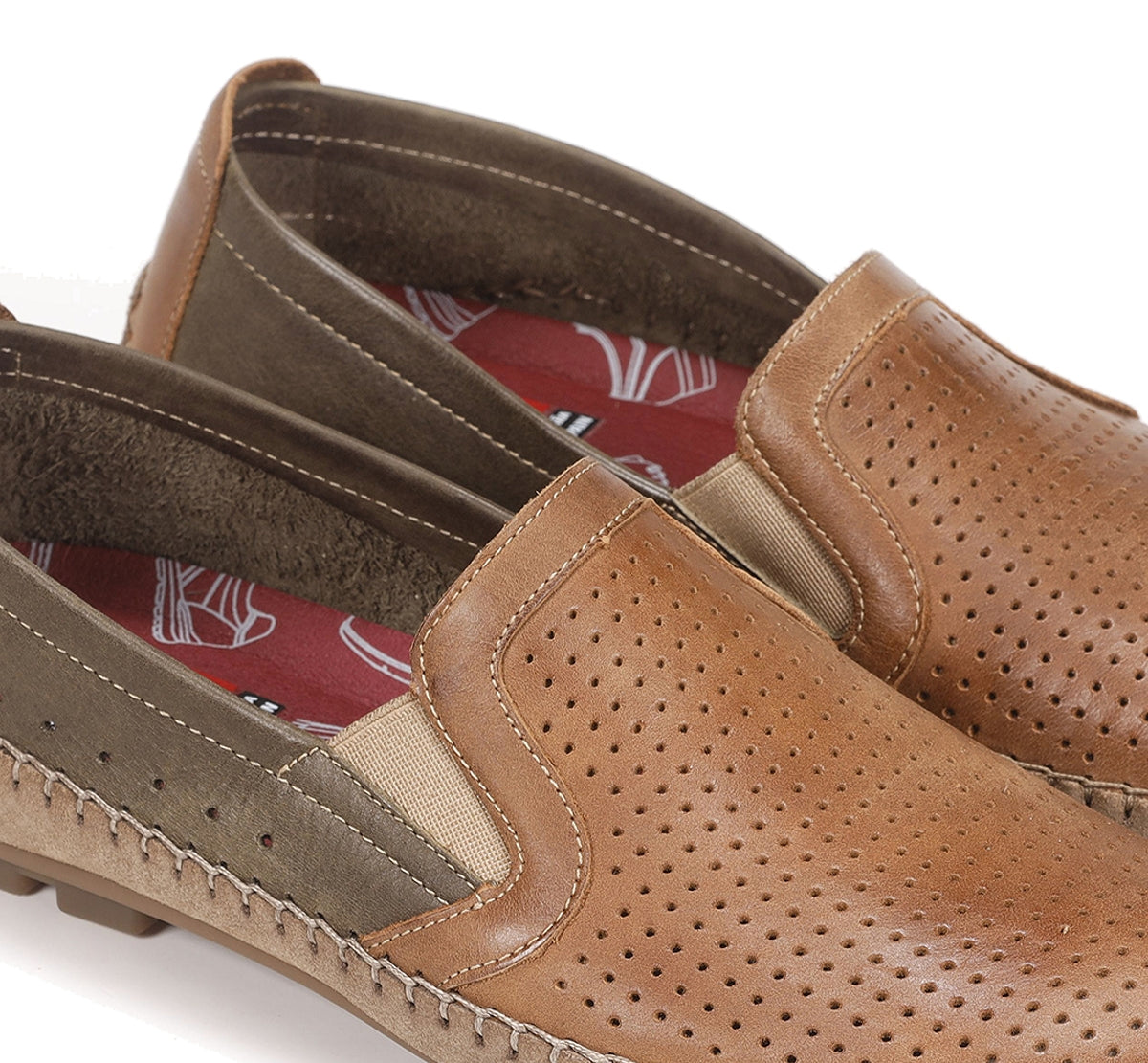 Fluchos Dorian F1172 slip-on homme marron