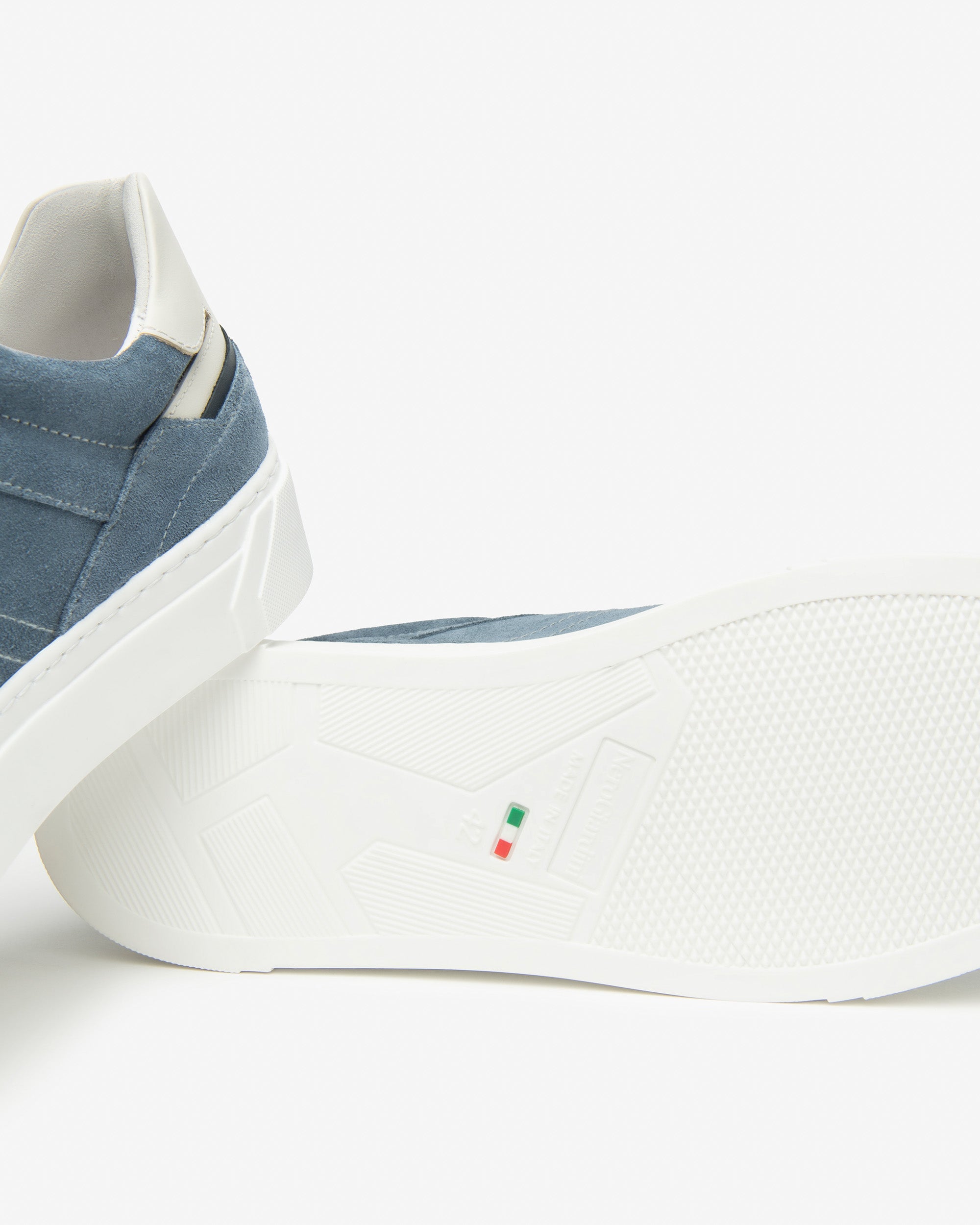 Nero Giardini Sneakers baskets homme cuir et daim