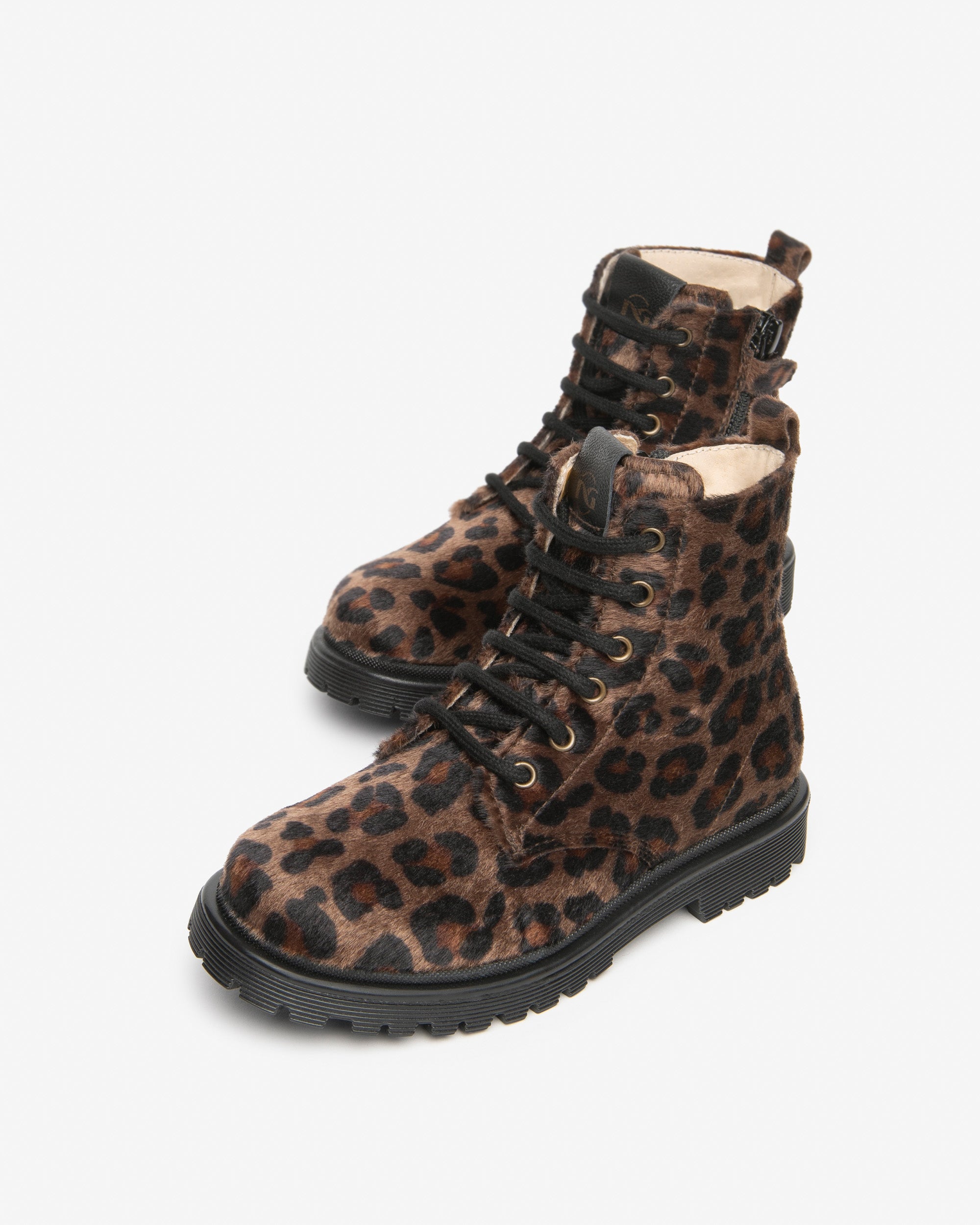 Nero Giardini Combat Boots bottines fille léopard 28