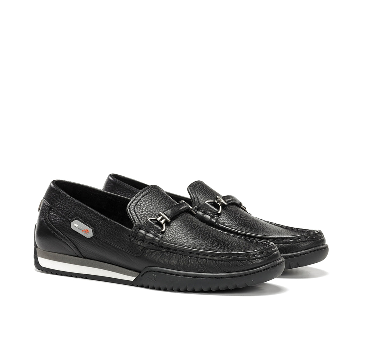 Fluchos Bruno F2433 mocassin homme noir cuir
