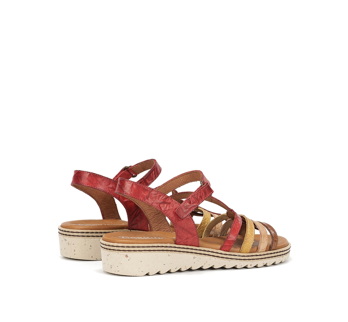 Dorking by Fluchos Espe D9113 Sandale Femme Rouge