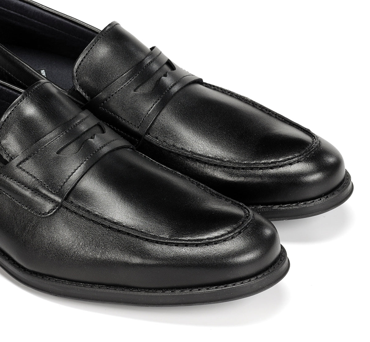 Fluchos Arthur F1933 mocassins noir homme cuir
