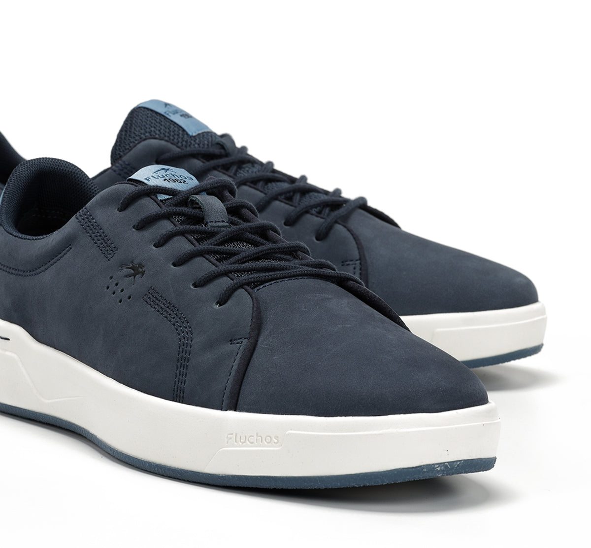 Fluchos Nadal F2377 baskets homme bleu à lacets