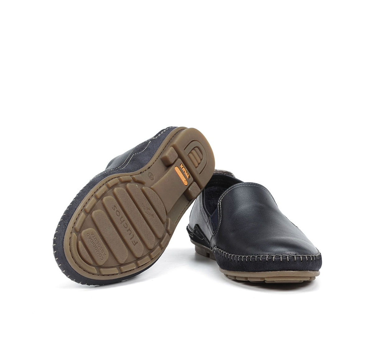 Fluchos Slip On Dorian F1174 Mocassin Homme Bleu