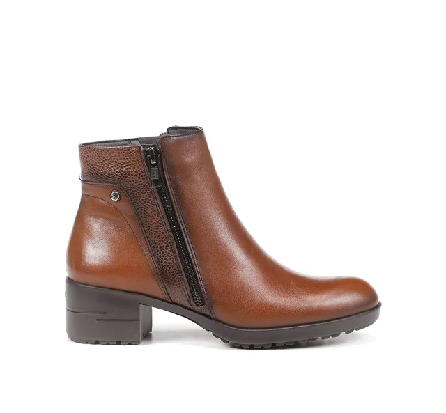 Fluchos Aliss F1367 bottines marron cuir femme