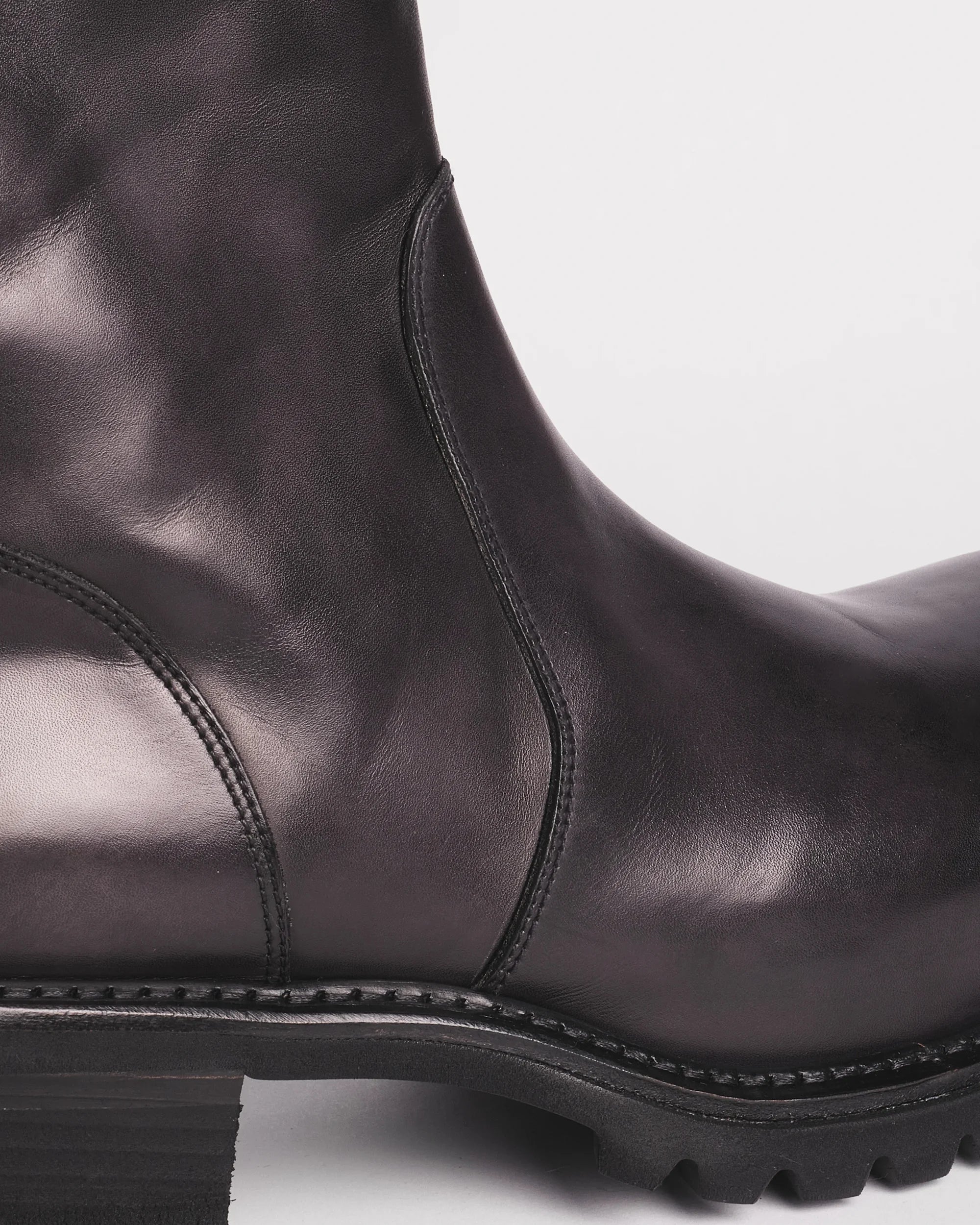 Premiata 007 boots homme cuir semelle crantée