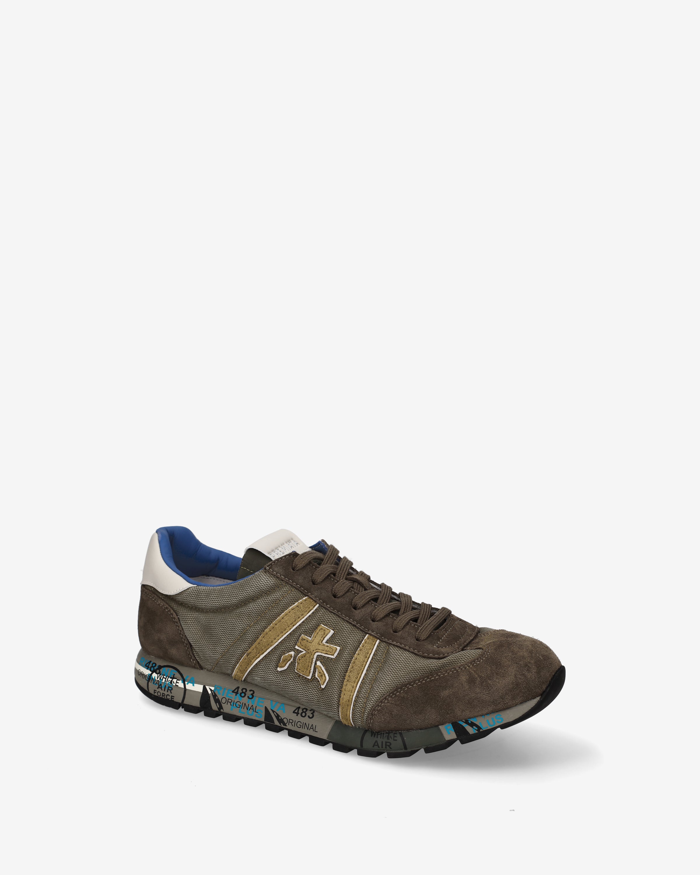 Premiata Lucy 8431 baskets taupe marron