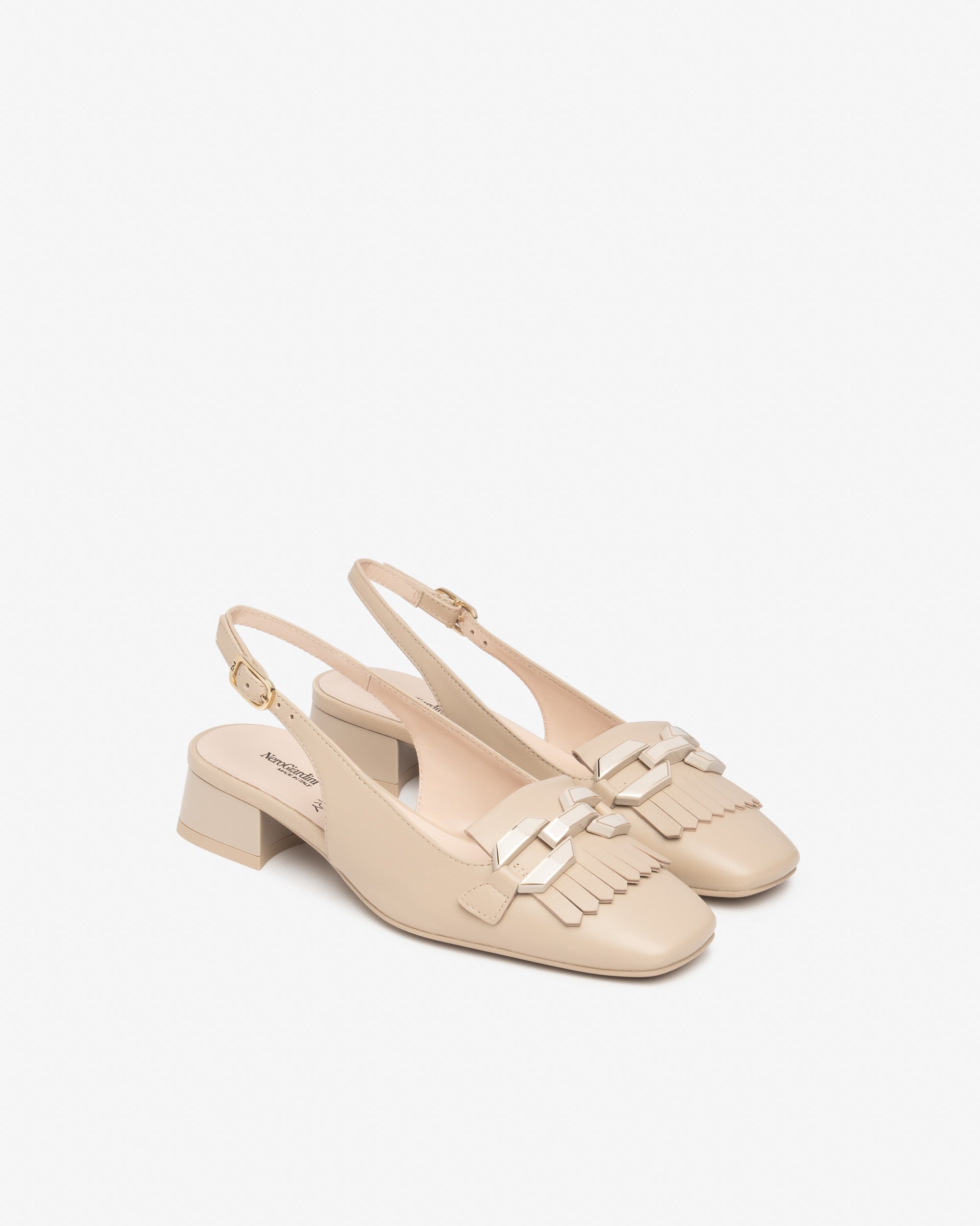 Nero Giardini Slingback escarpins cuir femme 38 été