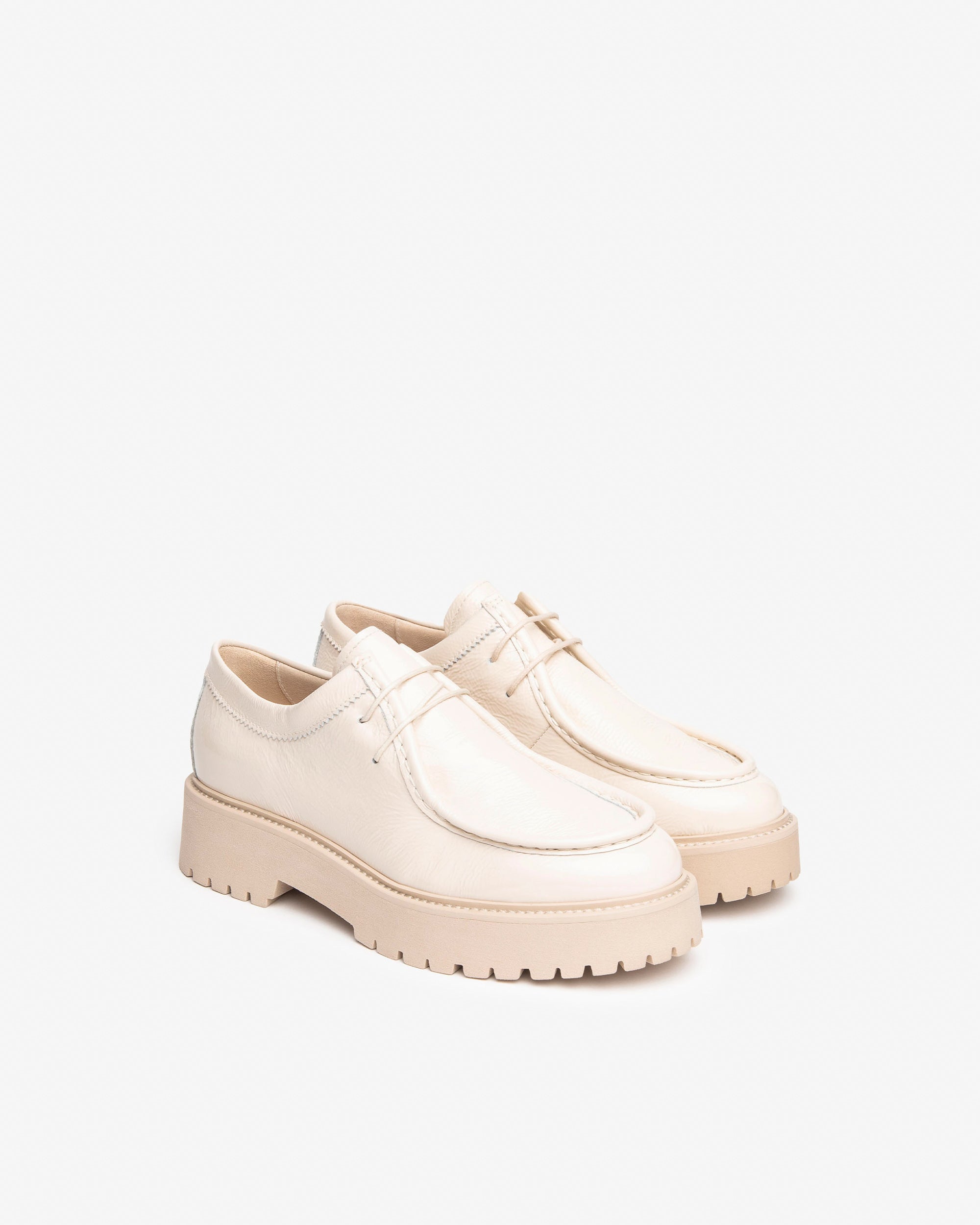 Nero Giardini Tie-up derbies vernies femme