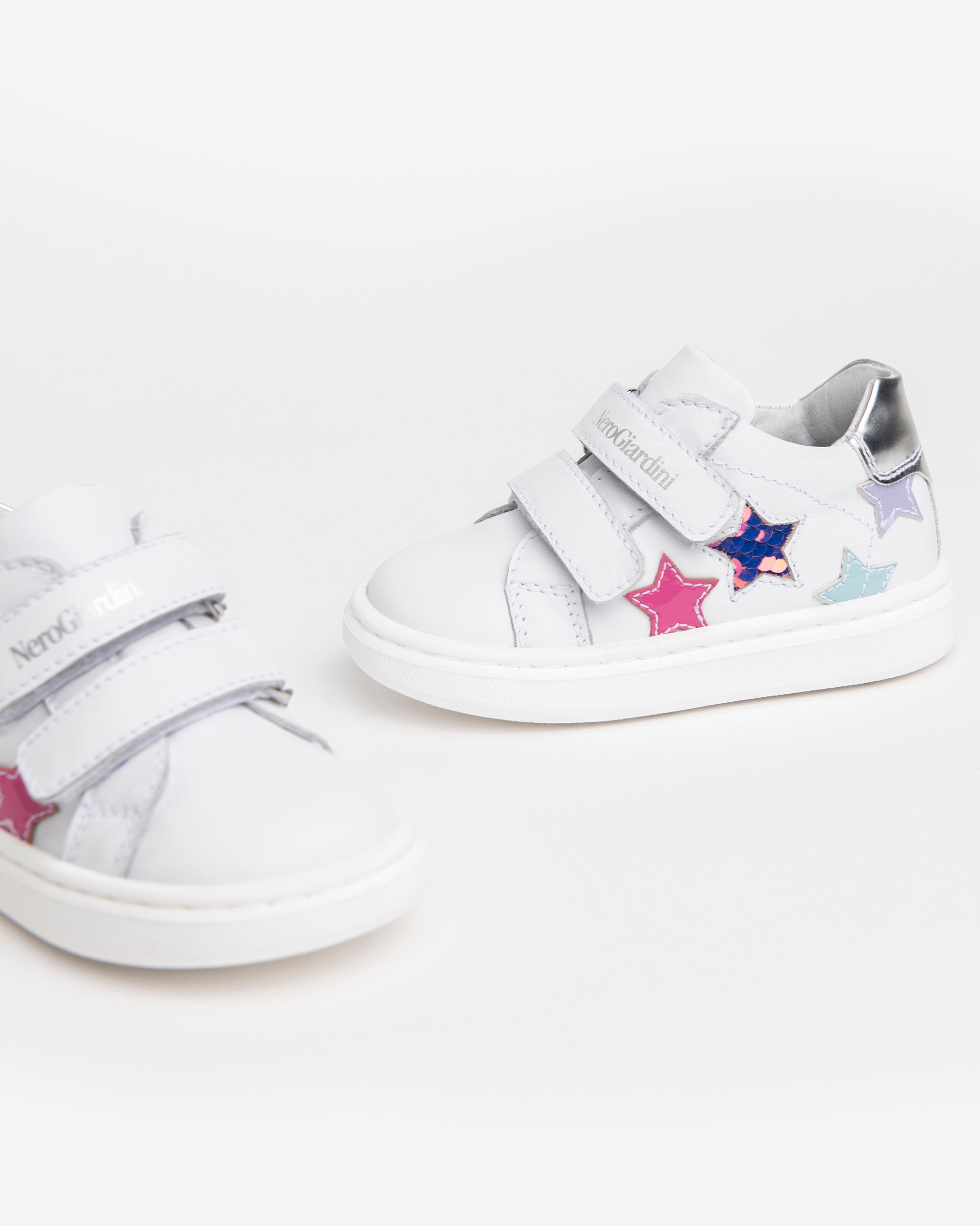 Nero Giardini Sneakers baskets fille sequins étoile scratch