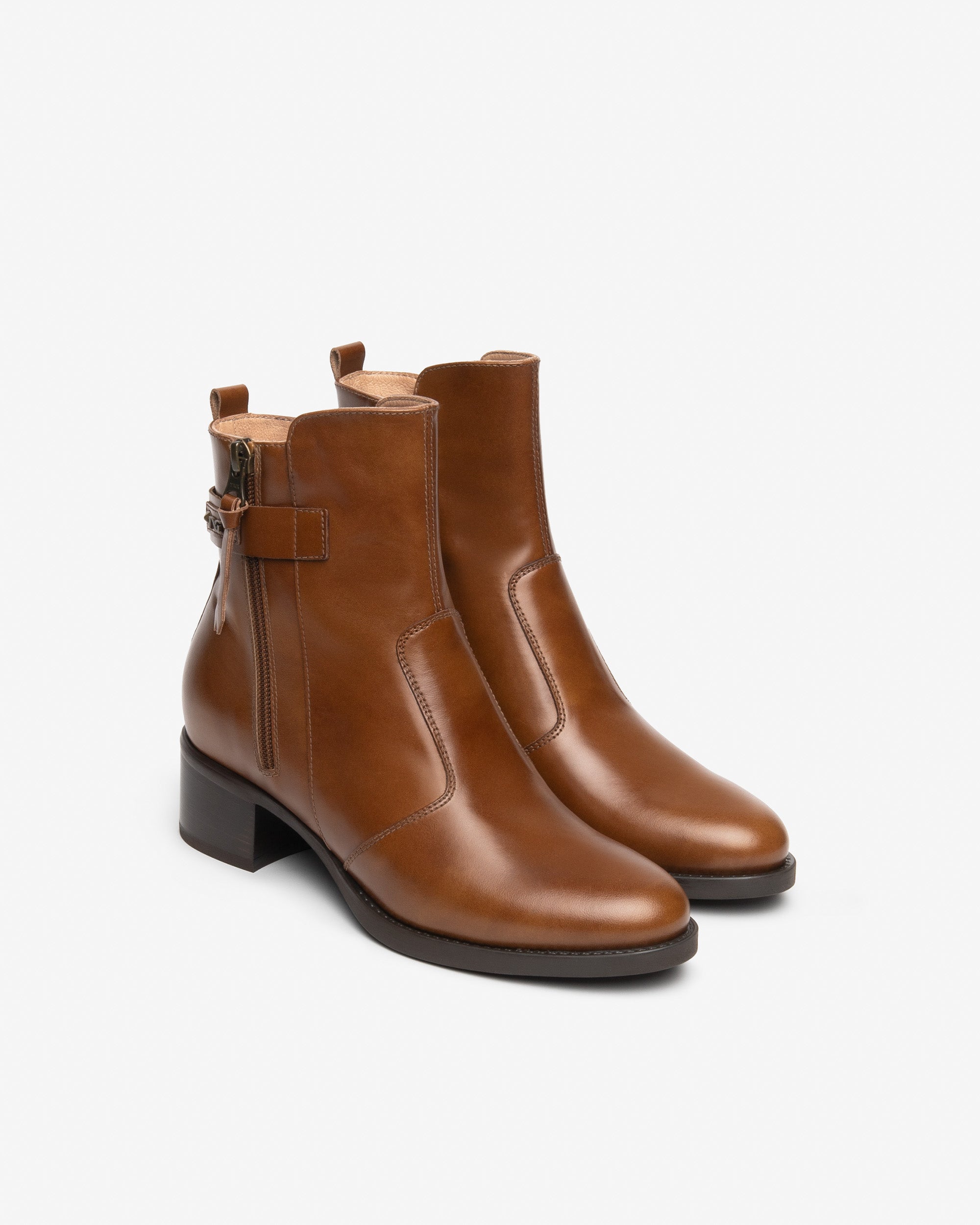 Nero Giardini Ankle Boots Bottines Cuir Femme Talon 40mm