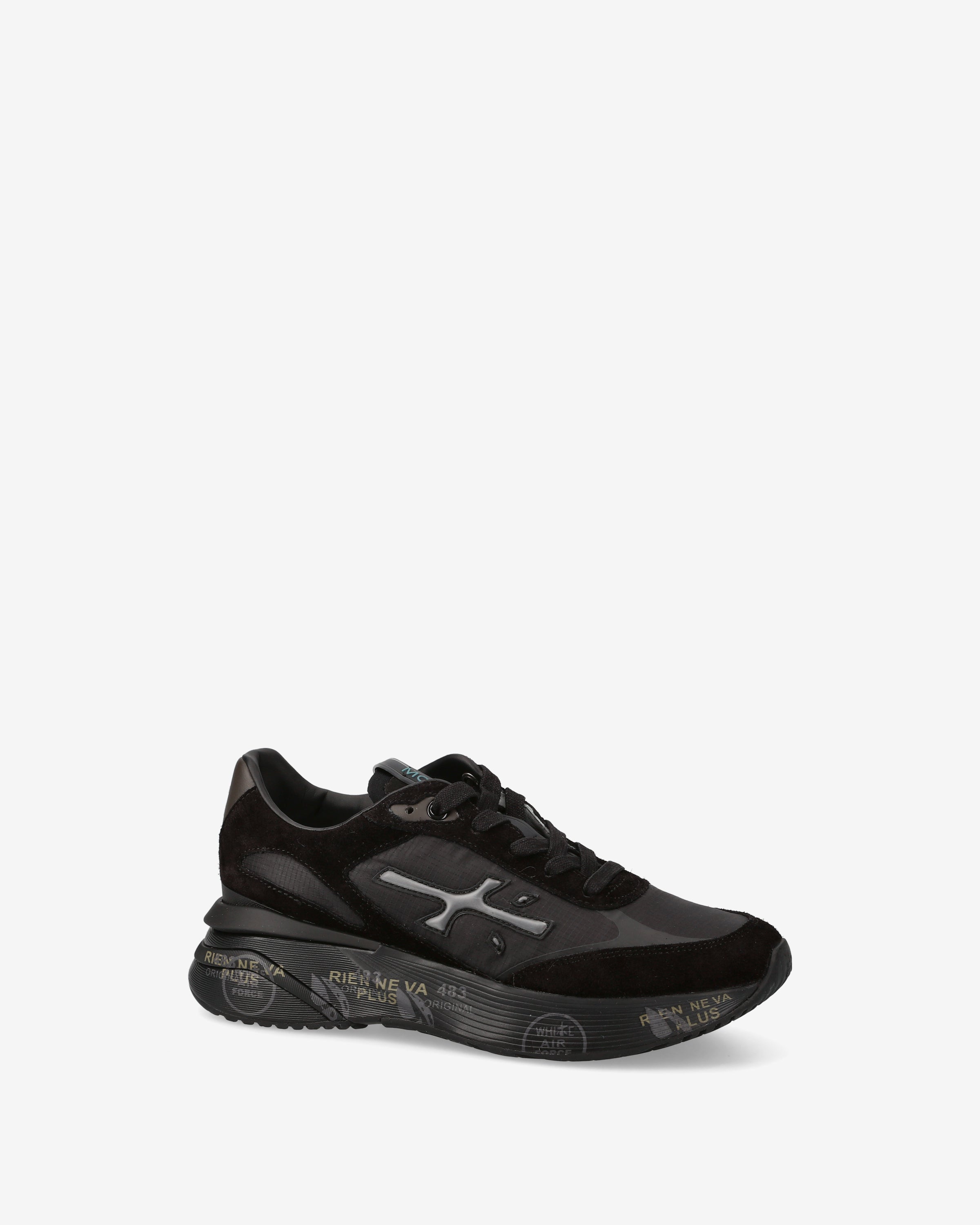 Premiata Moerund 7795 baskets noires suède femme
