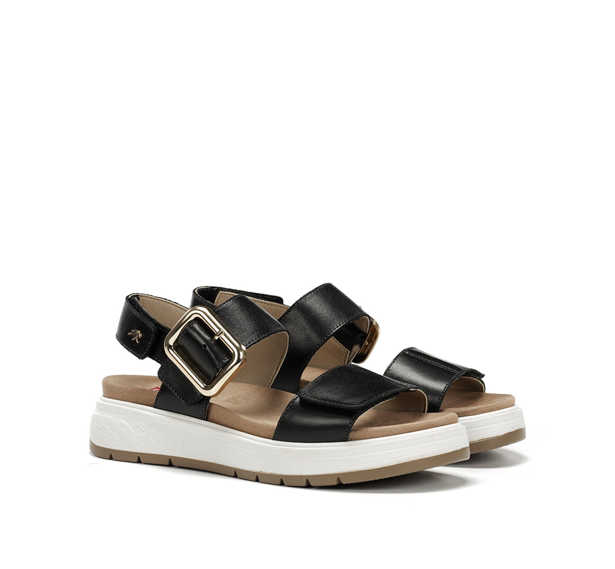 Fluchos Street F2166 sandales noires légères femme