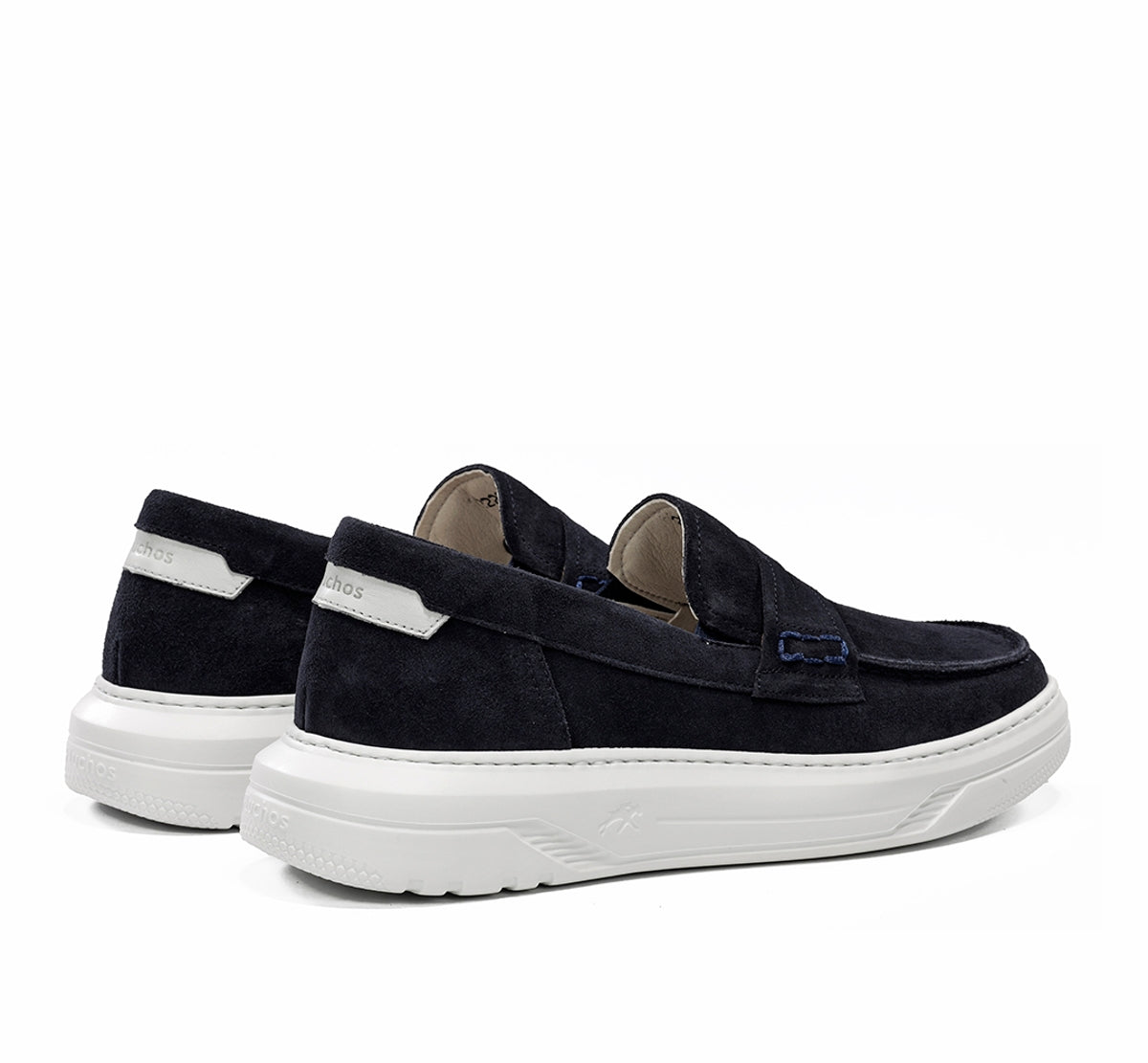 Fluchos Boston F2224 mocassin homme bleu confort