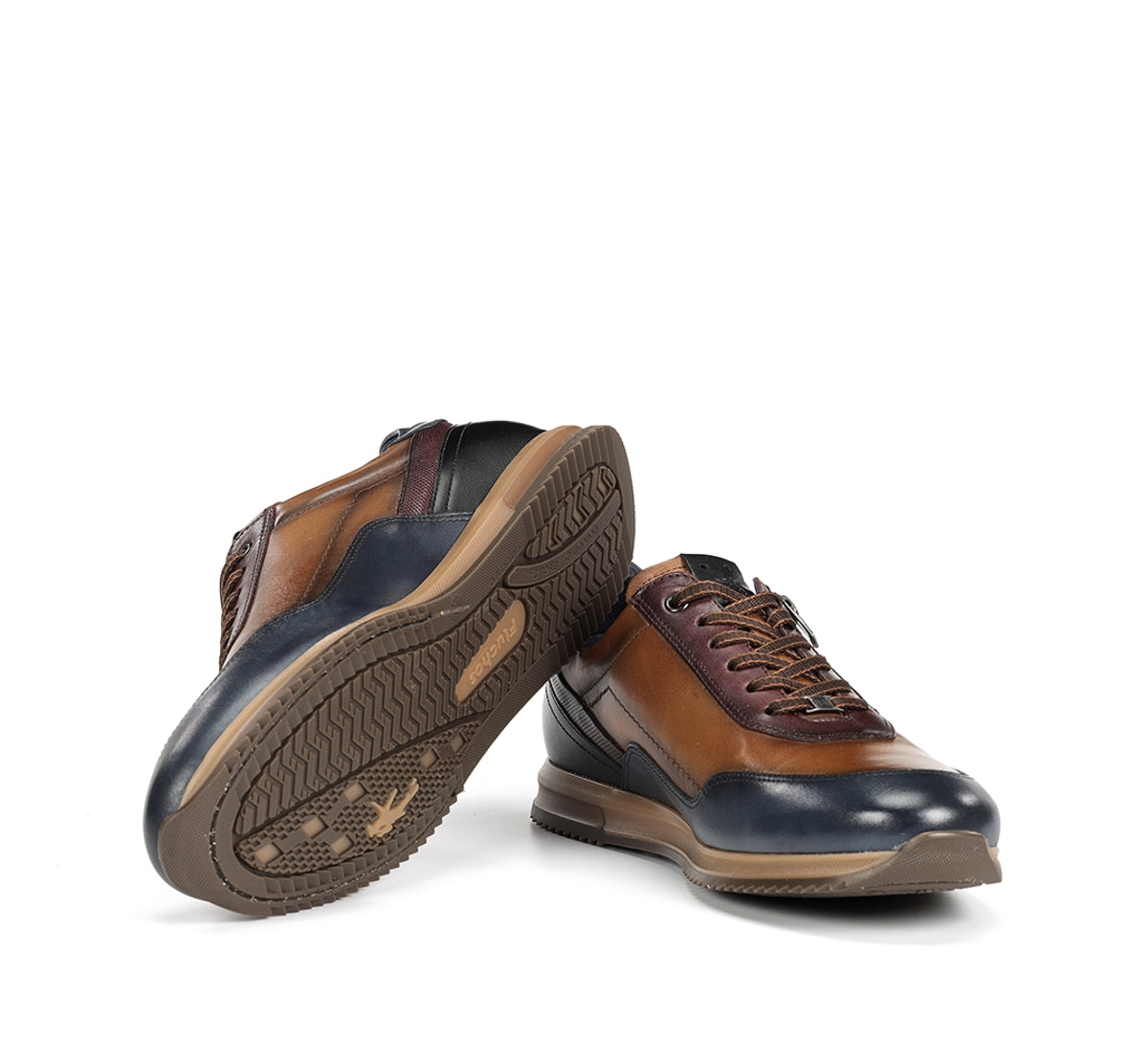 Fluchos Samir F2263 basket homme marron confort rembourré