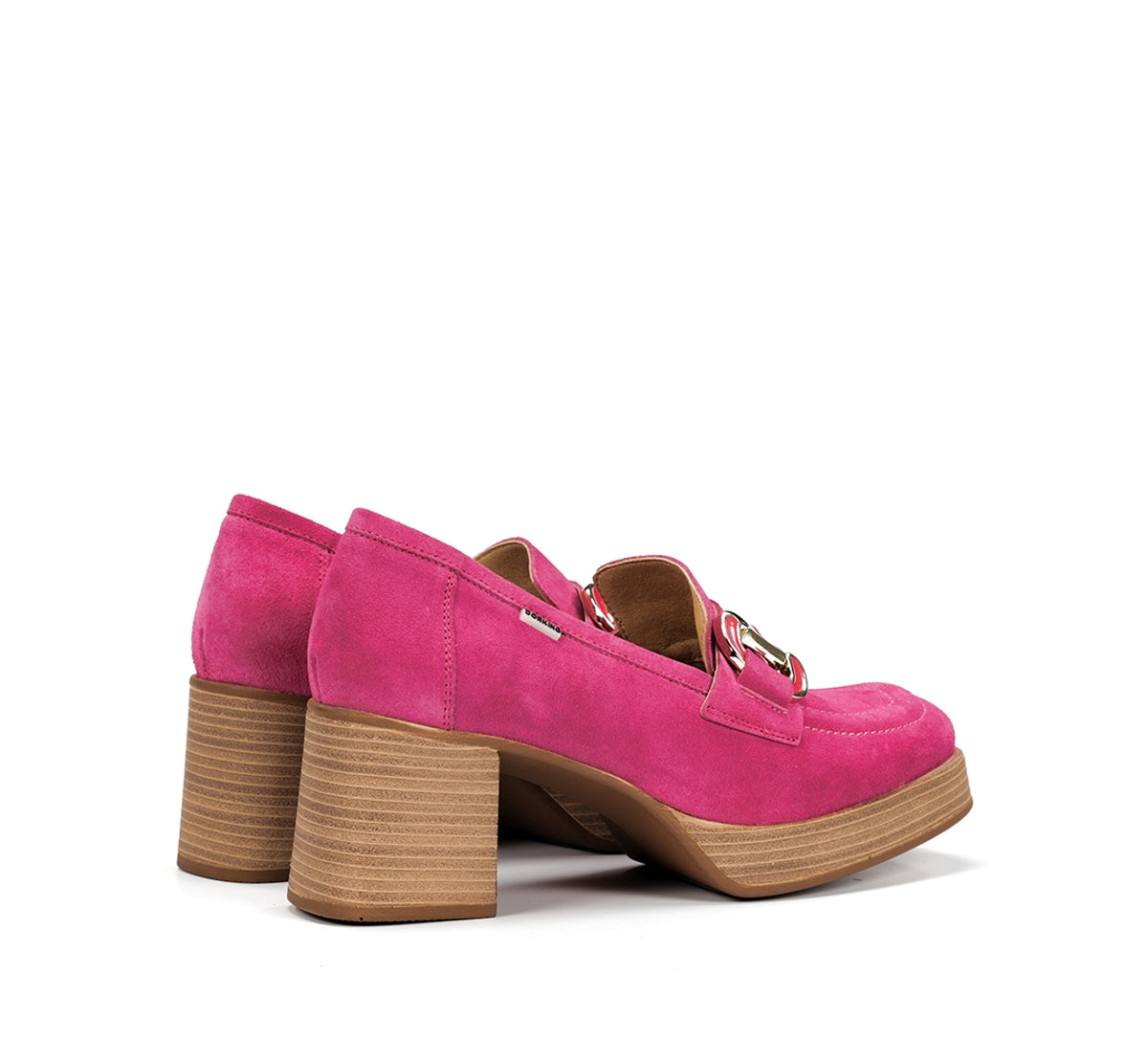 Dorking by Fluchos Cristel D9232 mocassin rose femme