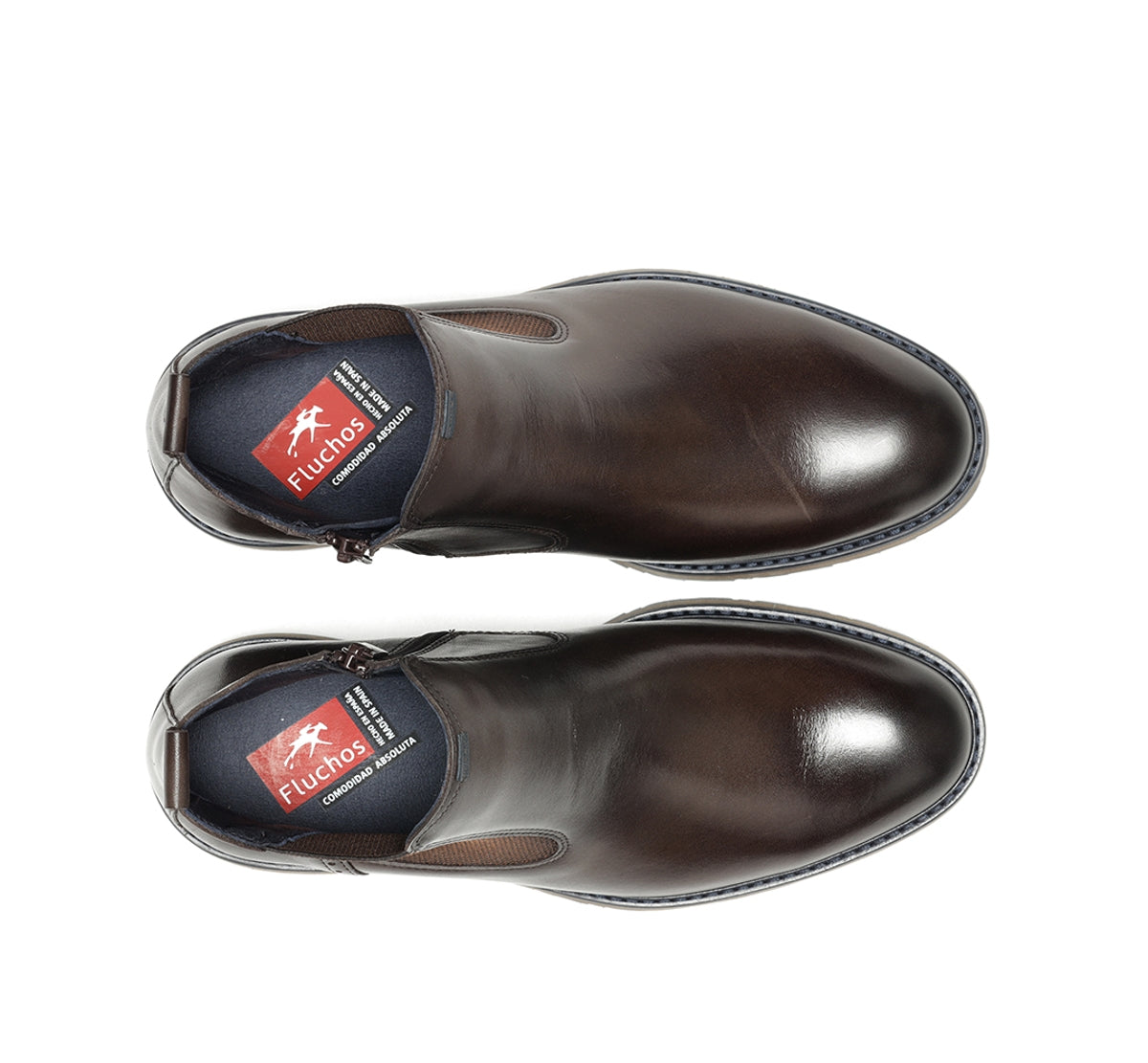 Fluchos Ulrich F1873 bottines homme marron cuir