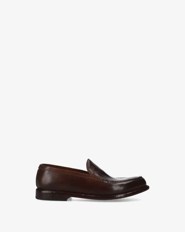 Premiata Loafers mocassins cuir cordovan homme
