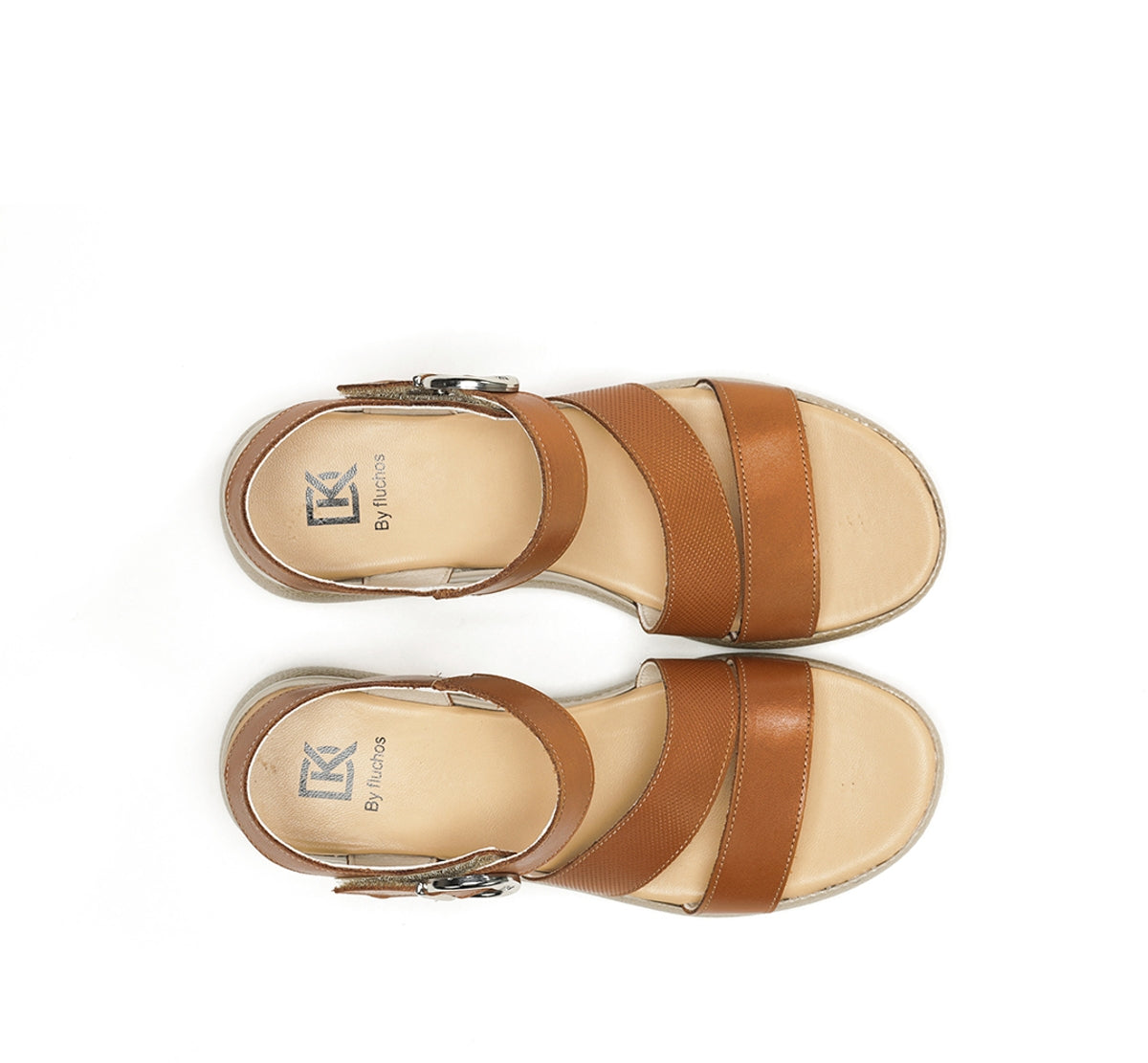 Dorking by Fluchos Ever D9313 sandales marron 38 cuir