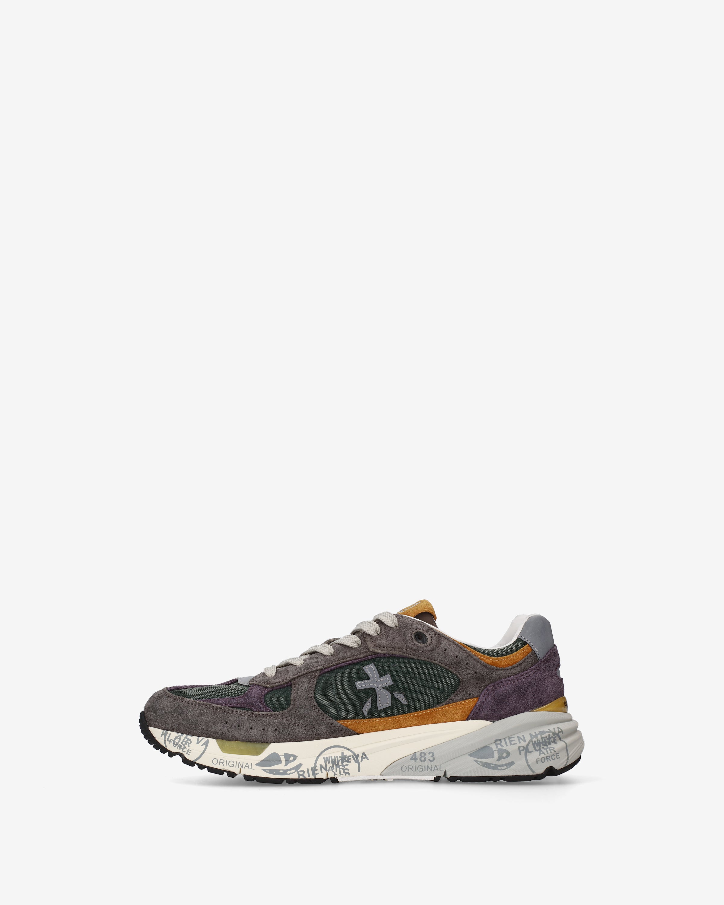 Premiata Mase25 8422 sneakers homme daim olive